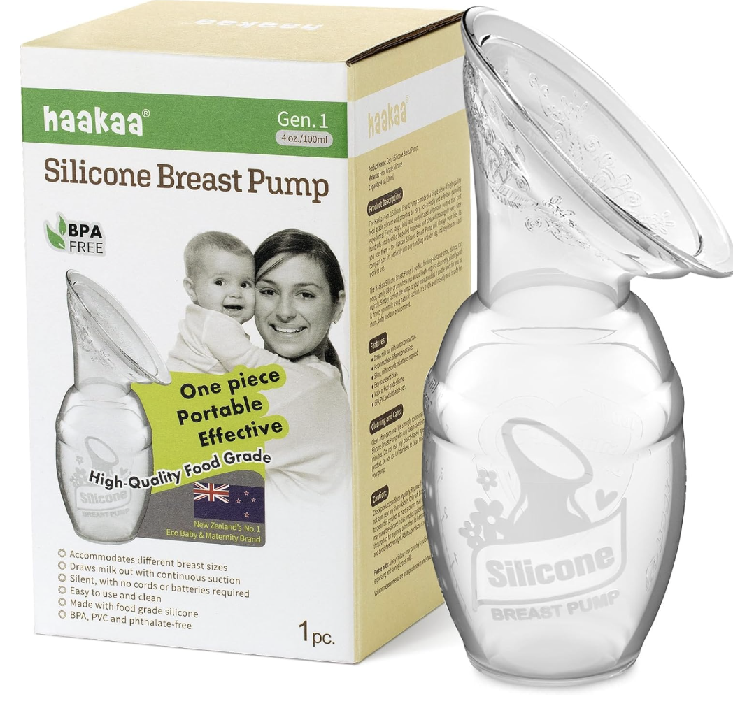 Young Honest Mother Recommends the Haakaa Milk Collector