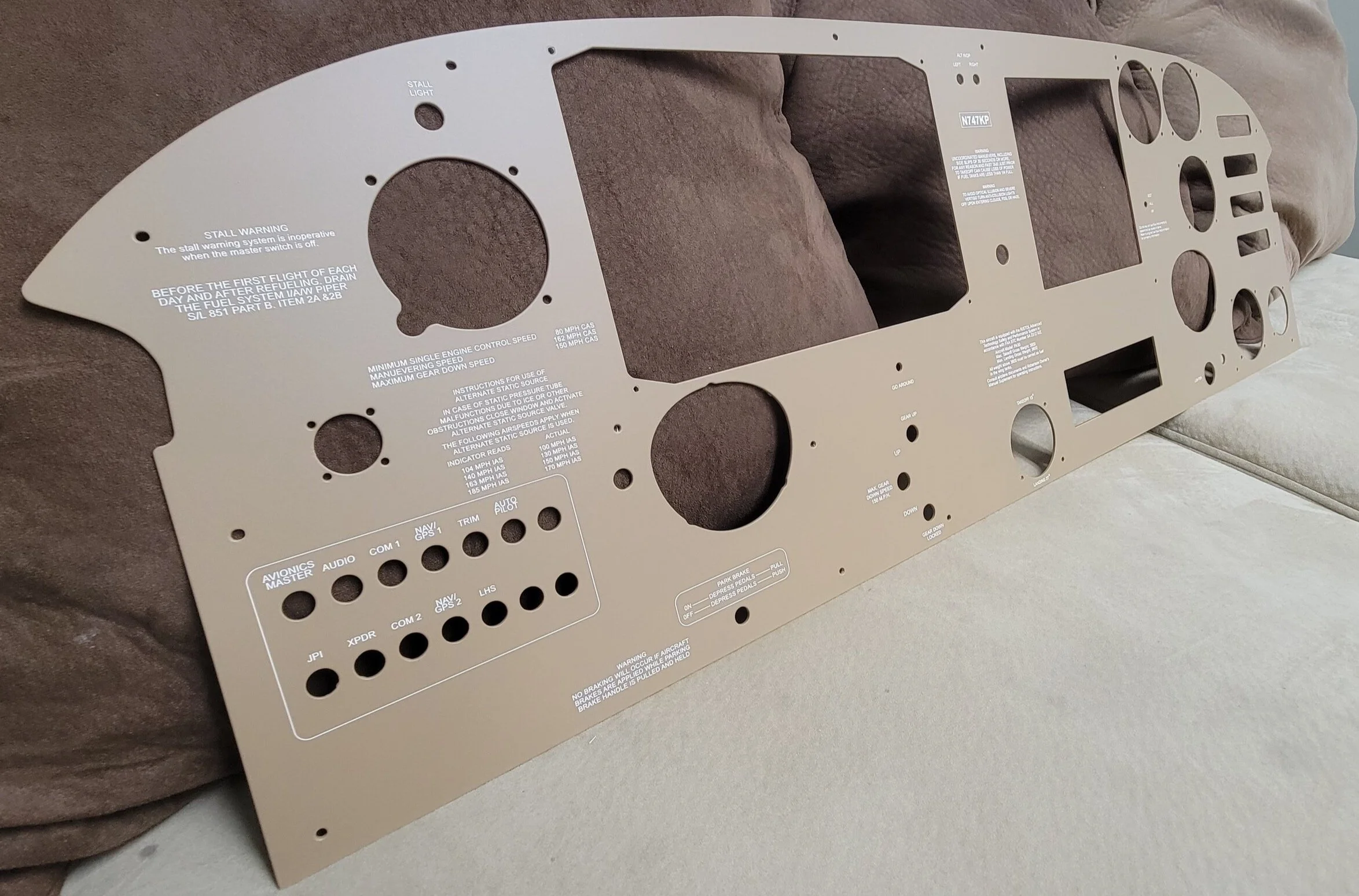 Aircraft Instrument Panels