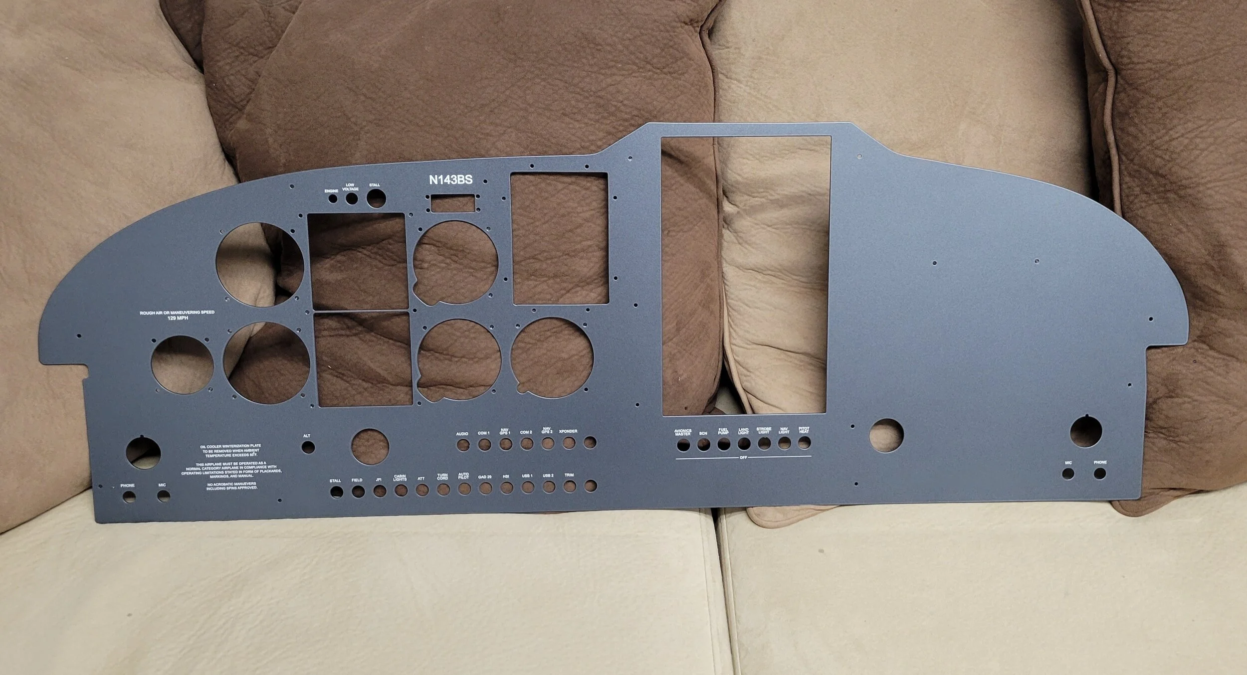 PIPER CHEROKEE PA28-180 — aircraftinstrumentpanels