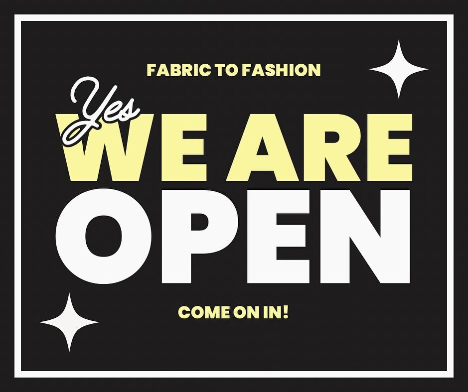 Wahoo! After an insane month of planning we are open for business!!🎉🎉🎉
If you were here when we first started inside Inspyr Arts&hellip;WELCOME! 
If you just found us and have kids wanting to learn to sew OR you want to learn to sew&hellip; WELCOM