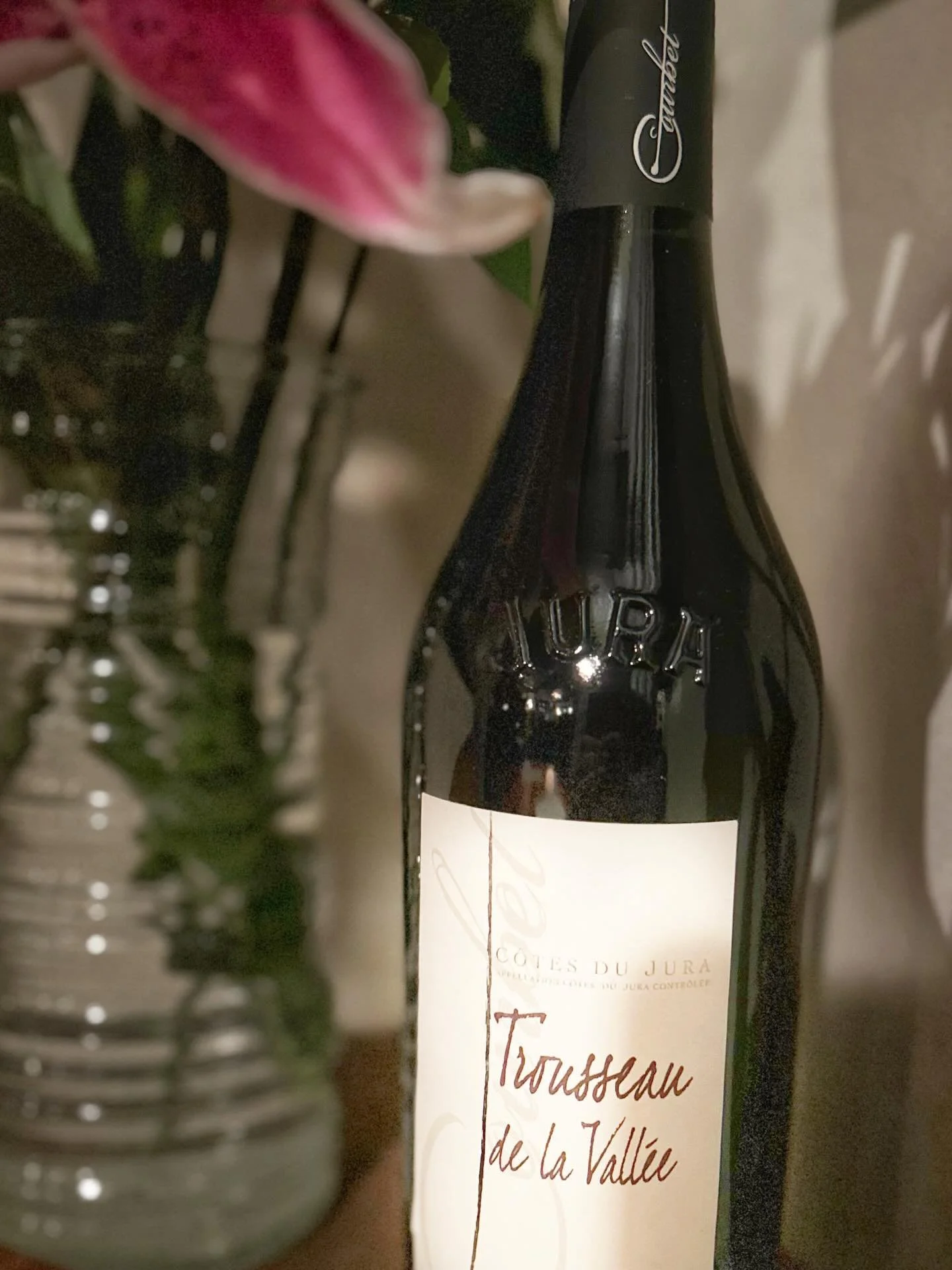 From pasture to pour&mdash;this bottle tells a story generations in the making.

A delicate, thin-skinned grape, Trousseau delivers a light hue with depth: fresh red berries, wild mushroom, warm spice, and that signature crushed stone finish.

This i