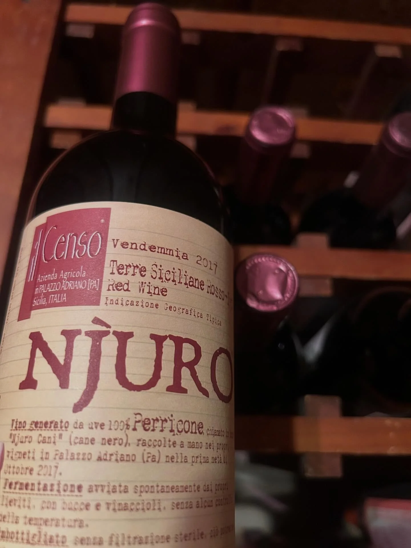 Perricone &ldquo;Njura&rdquo; 🍷
A love letter to Sicily&rsquo;s roots and the families keeping its history alive.

From 100% Perricone grown on volcanic soils, this wine tells the story of the Gaetano family&mdash;farming the same land for over 200 