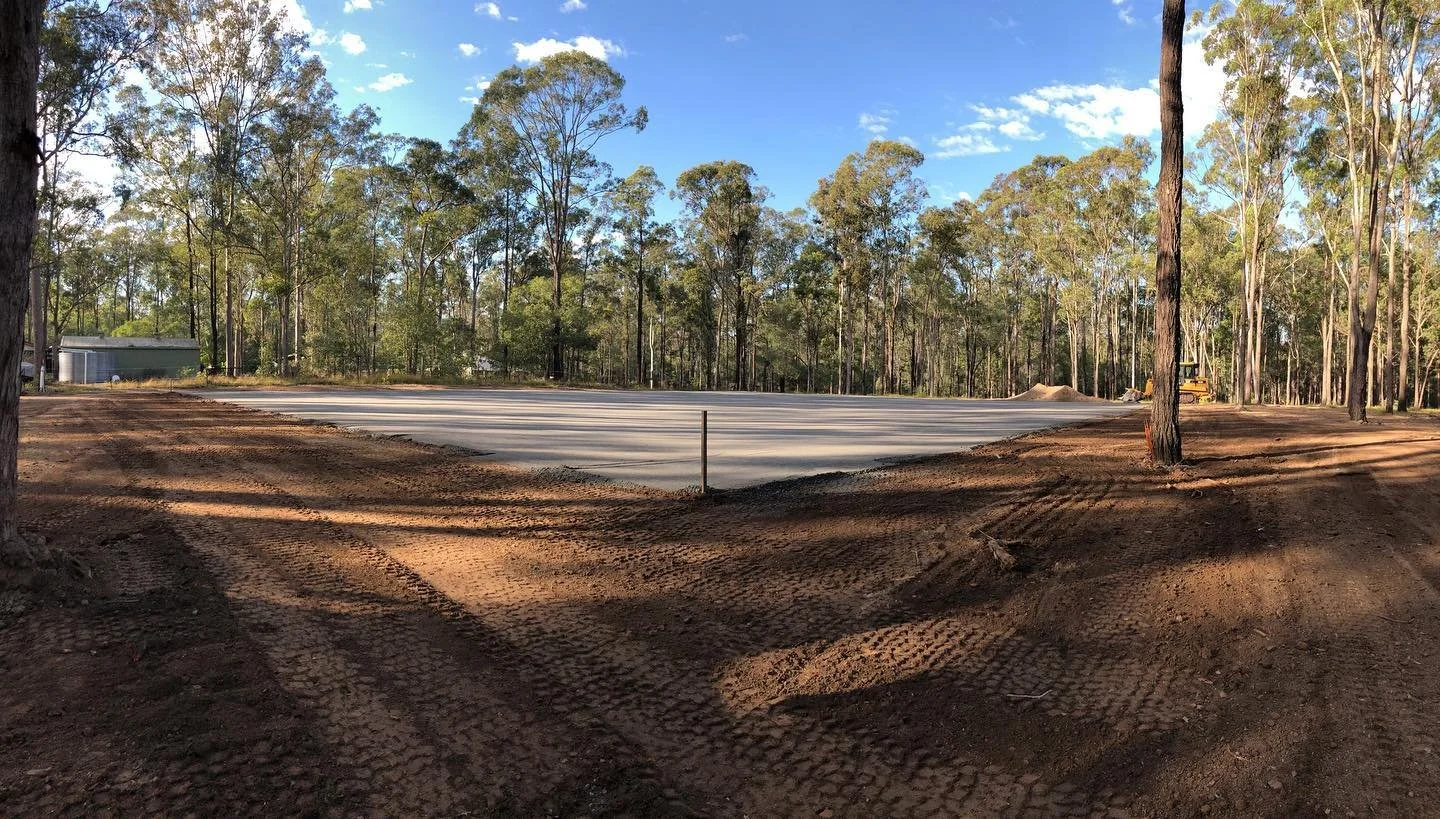 An arena being completed for a customer