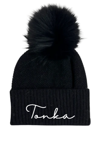 Tonka Black Pom Script