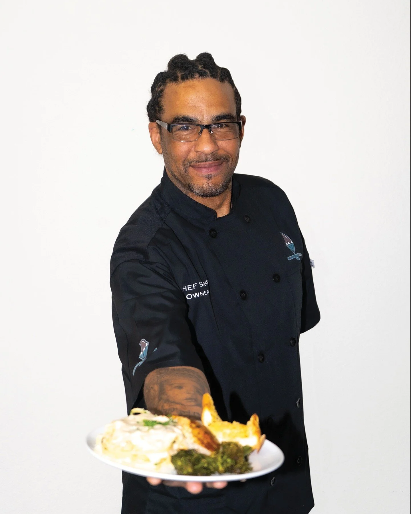 Hi, everyone! I'm Sahr Moiwa, the Chef and Owner of Urban Food Creations 408. I would like to welcome you all to the launch of my new company. We specialize in an exciting fusion cuisine that combines West African, Sierra Leonean, and urban food, whi