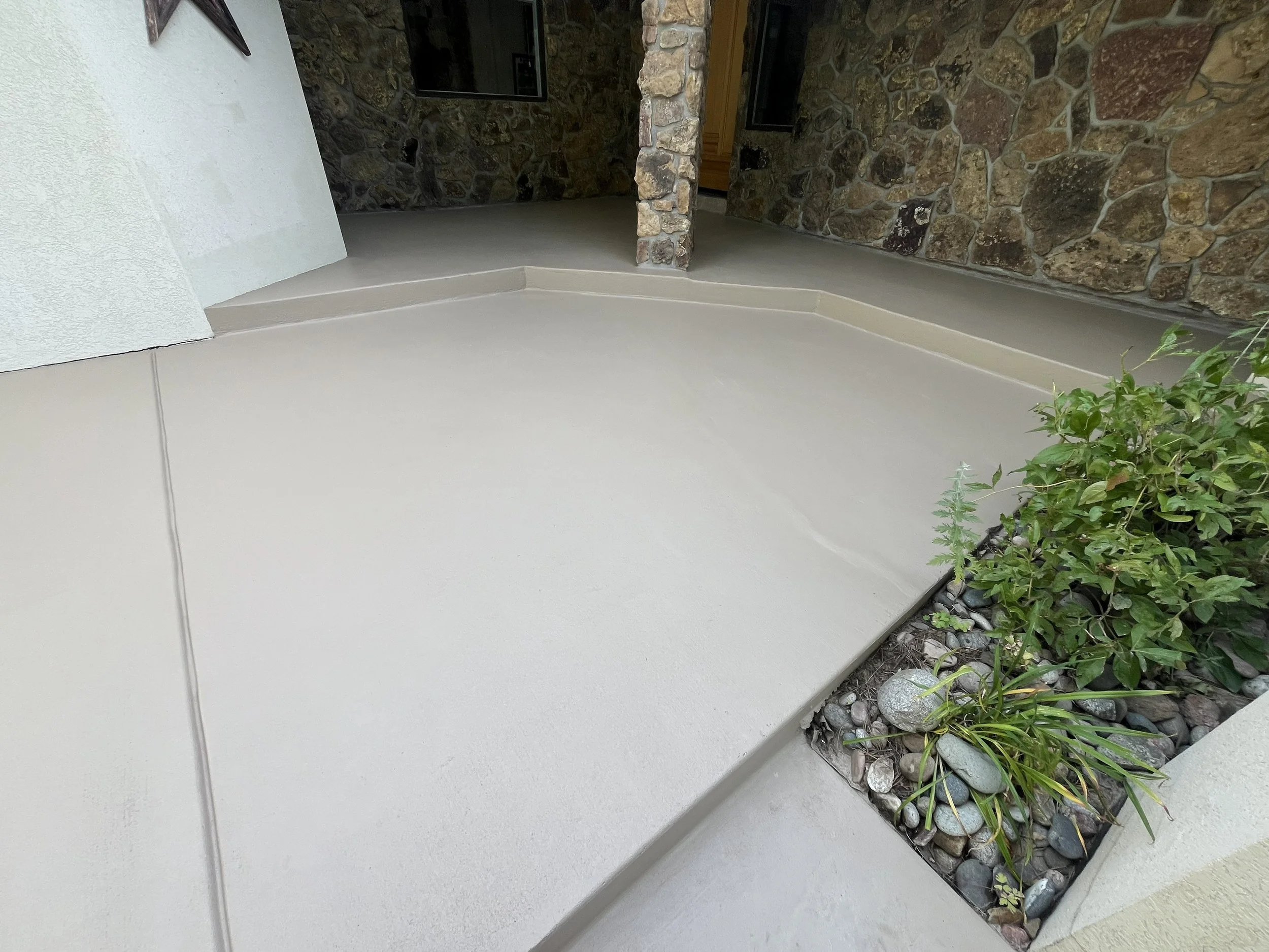 Crack Repair and Concrete Staining