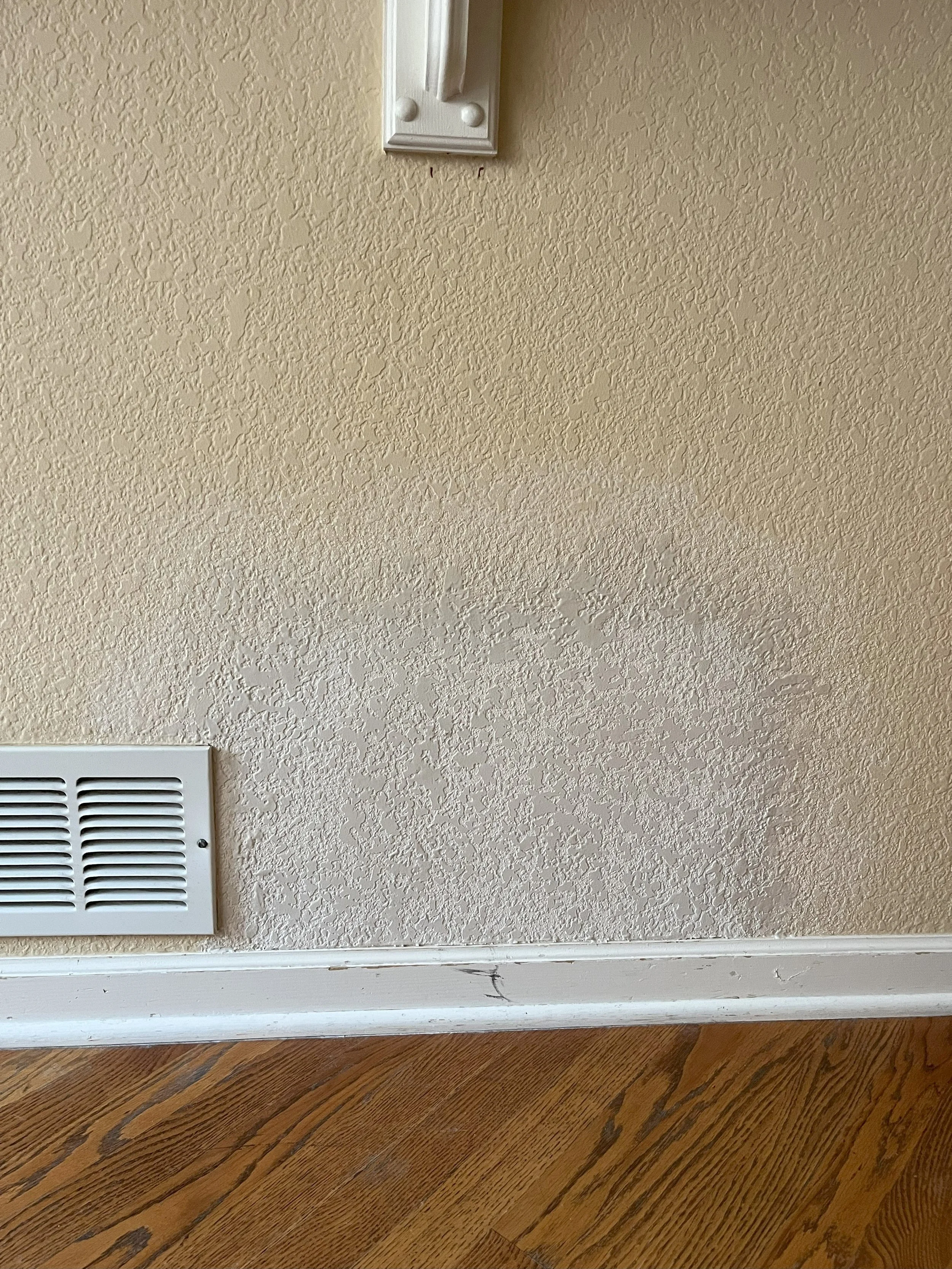 Drywall repair and texture matching completed in a Lakewood, Colorado home
