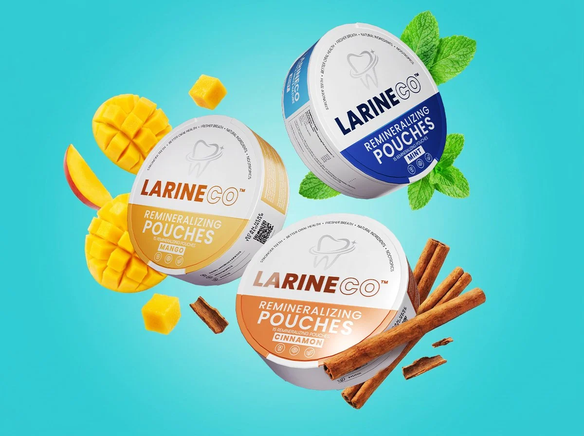 Larineco Launches Nicotine-Free Oral Pouches Designed to Support Enamel Care