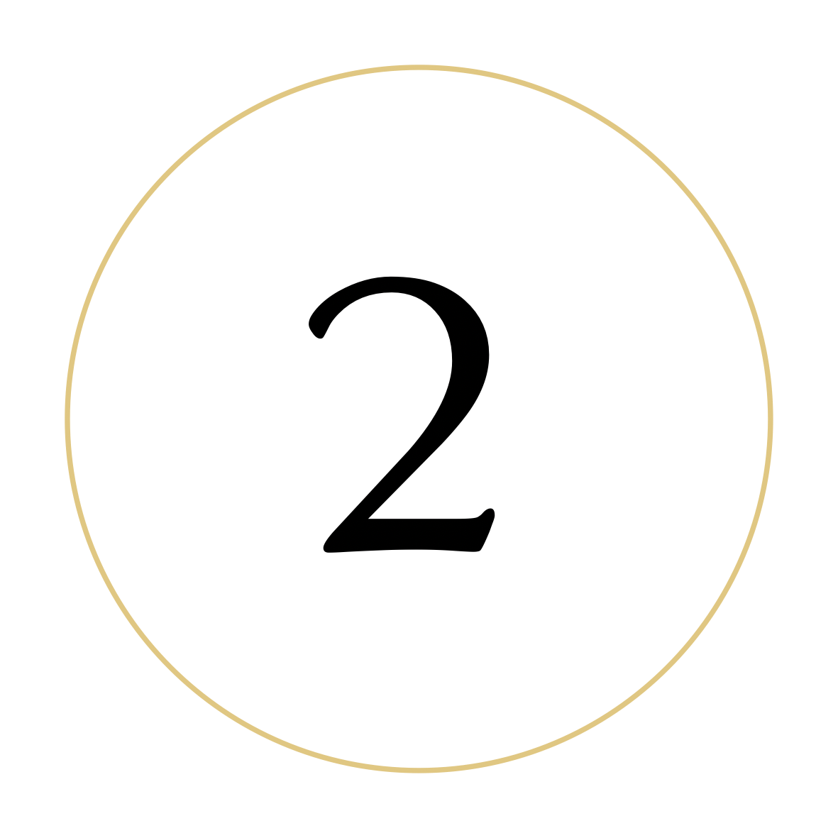 A black background with two gold concentric circles, one larger and one smaller, creating a simple and elegant pattern.