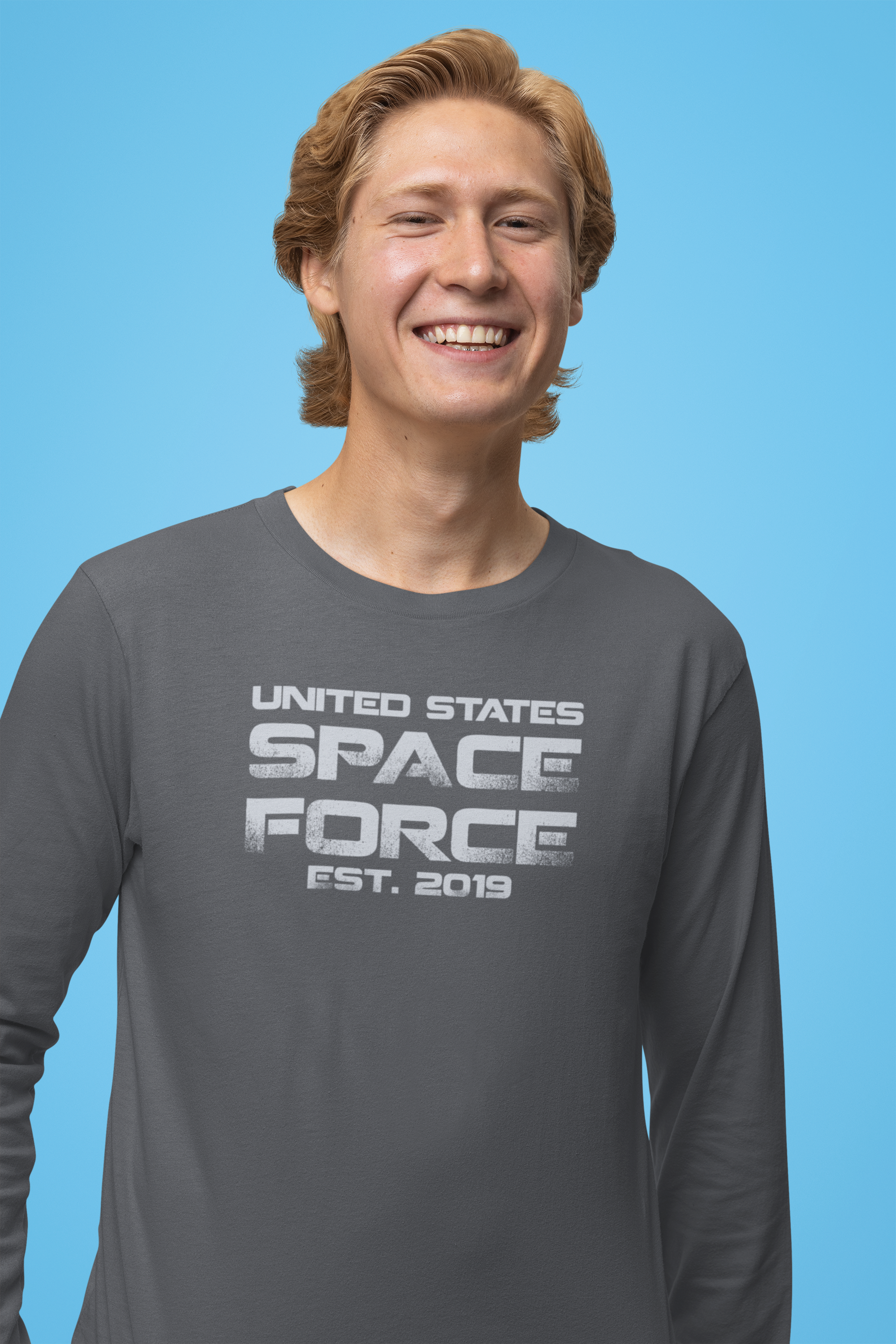 Space Force 2019 Long Sleeve Tee - FTSO Clothing Co