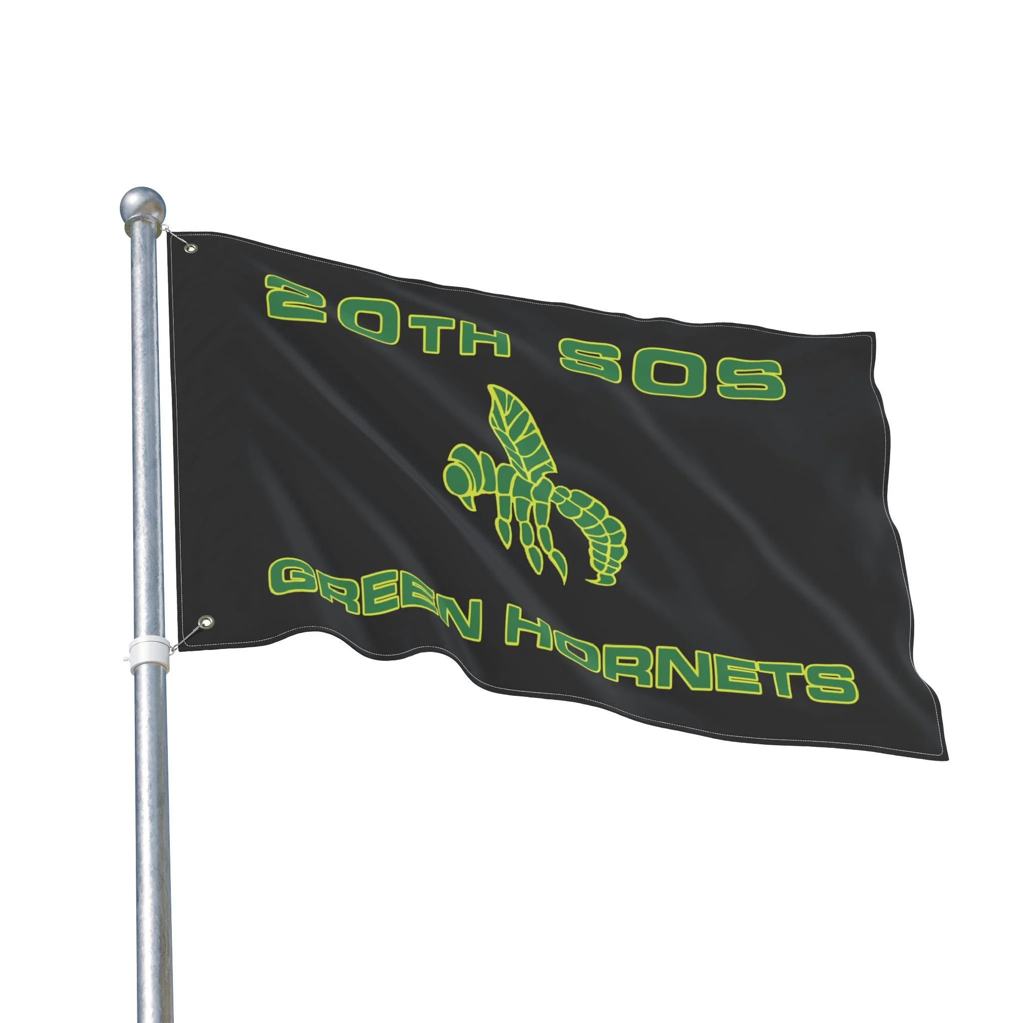 20th SOS Hornet — Double-Sided Flag