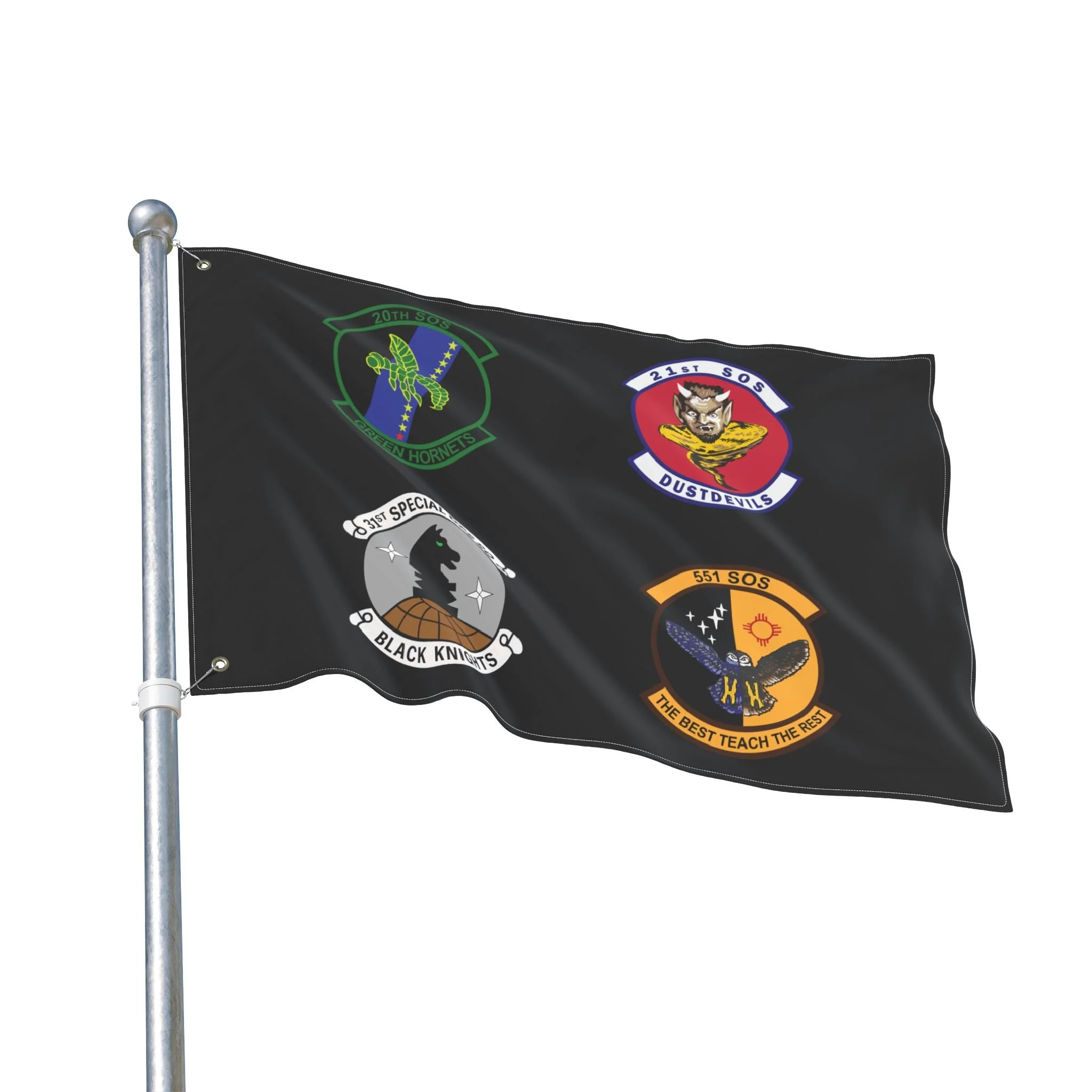 Pave Low Squadron Patches — Double-Sided Flag