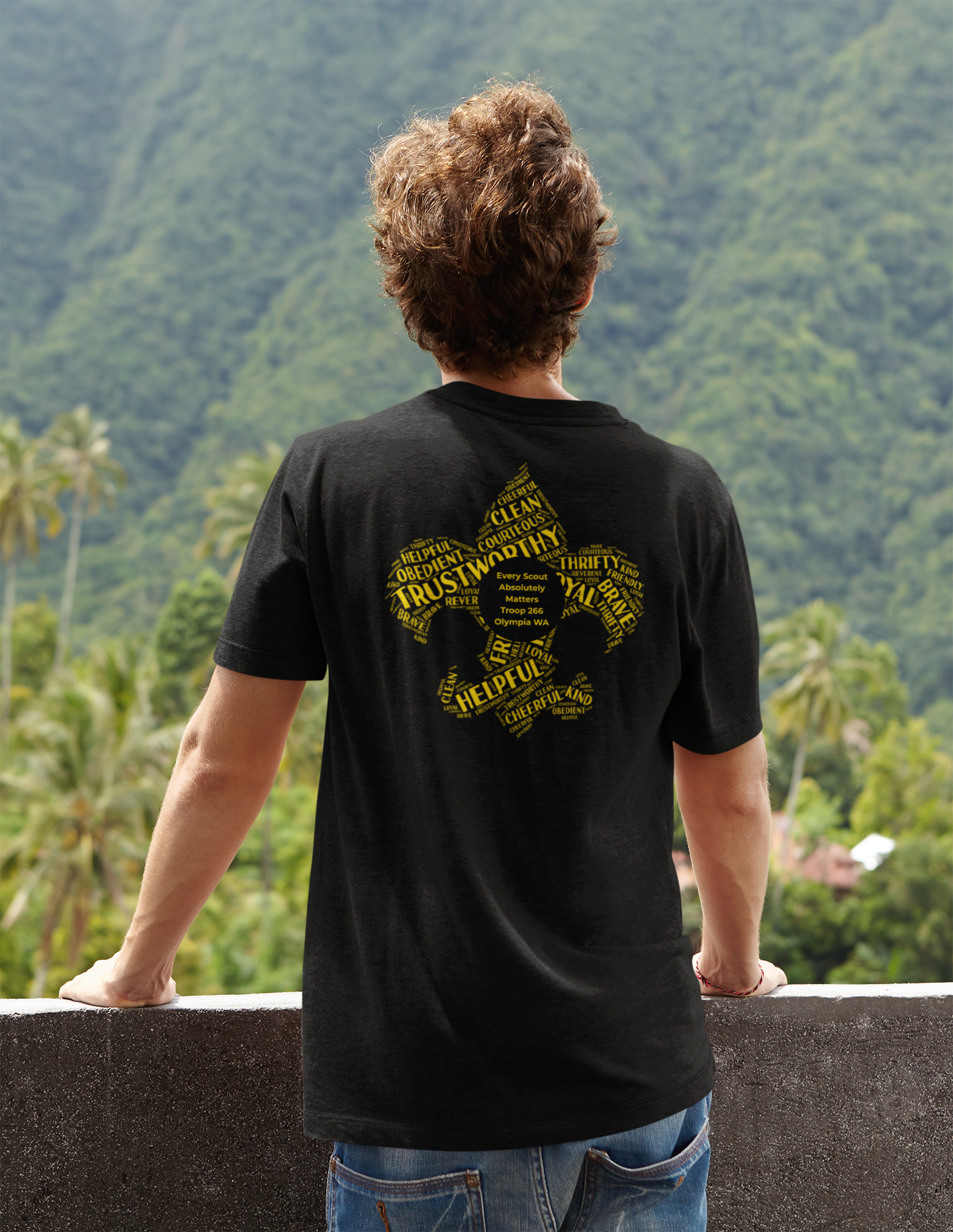 Troop 266 Premium Next Level Apparel® Adult CVC Sueded Tee