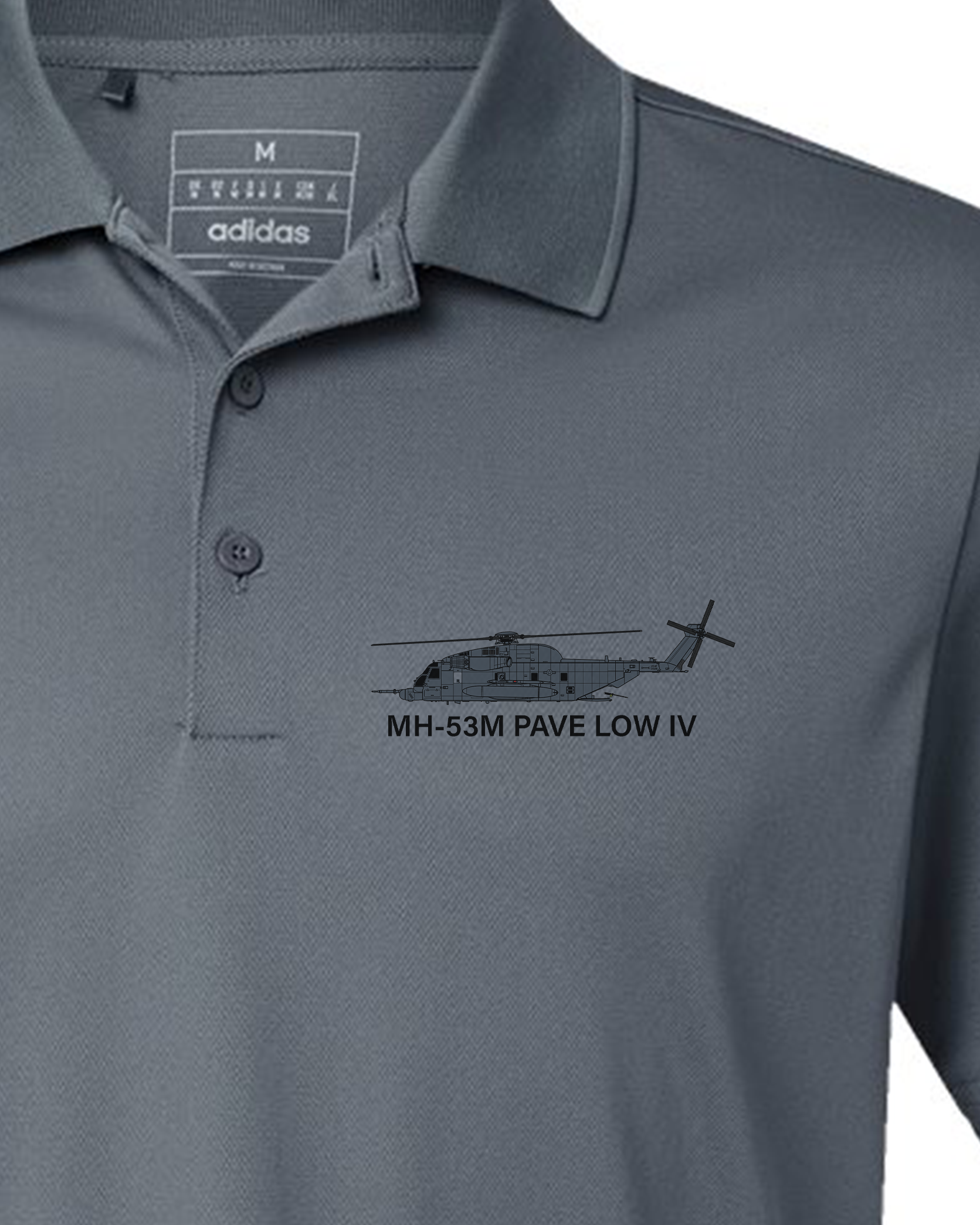 MH-53M Adidas Polo - FTSO Clothing Co