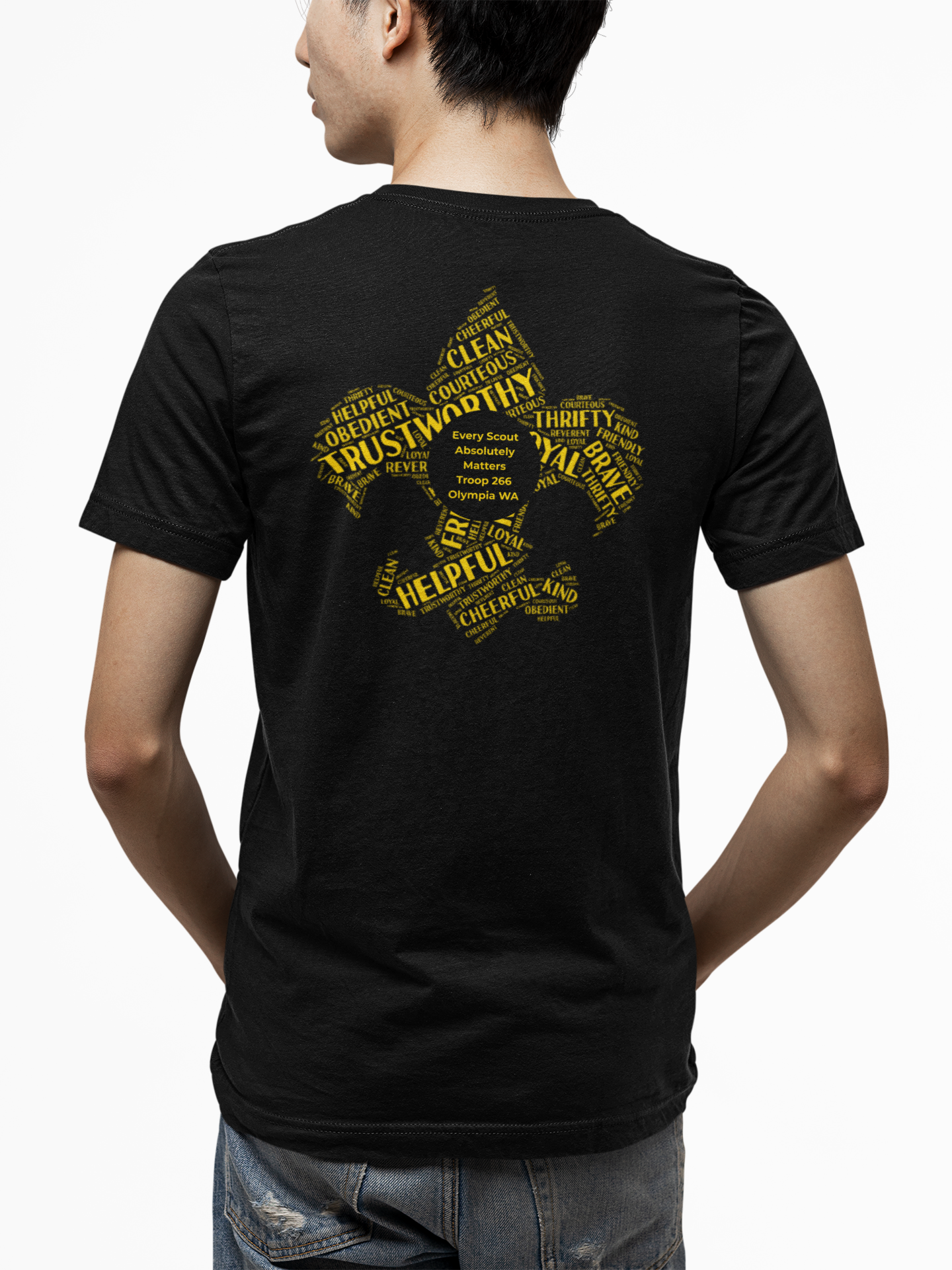Troop 266 Premium Next Level Apparel® Youth CVC Tee
