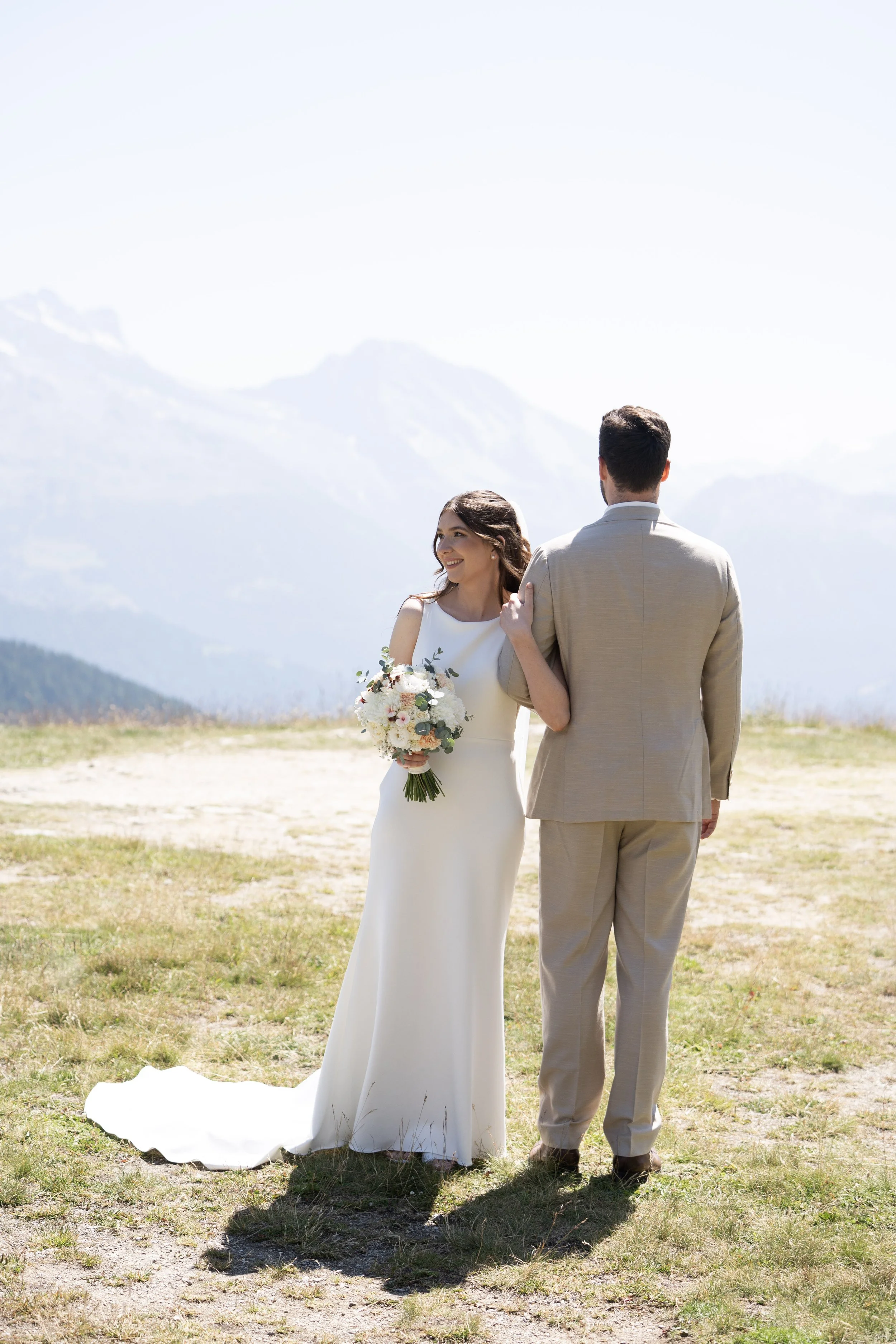Brautpaarshooting auf der Belalp