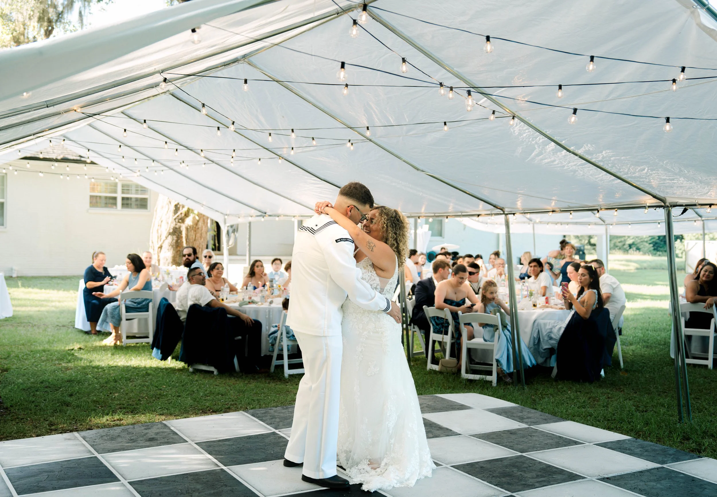 A Timeless Colorful First Dance Captured by LUX Photo + Film, Kingsland Georgia