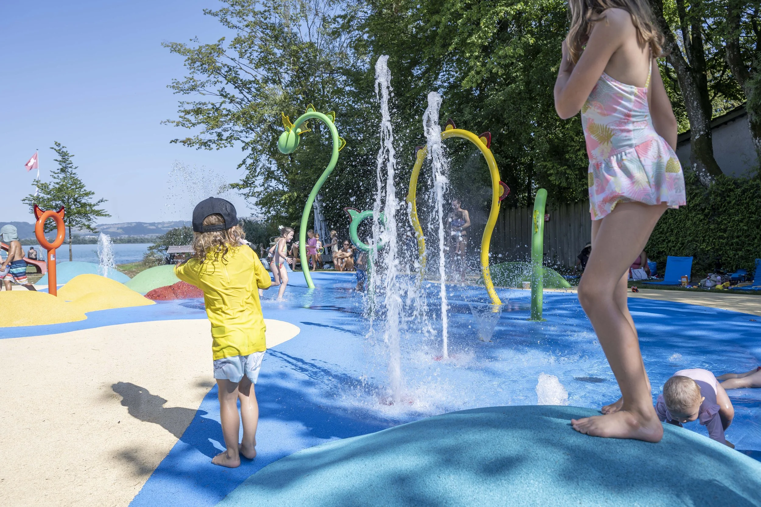 Kleinkinderbecken Strandbad, Hünenberg