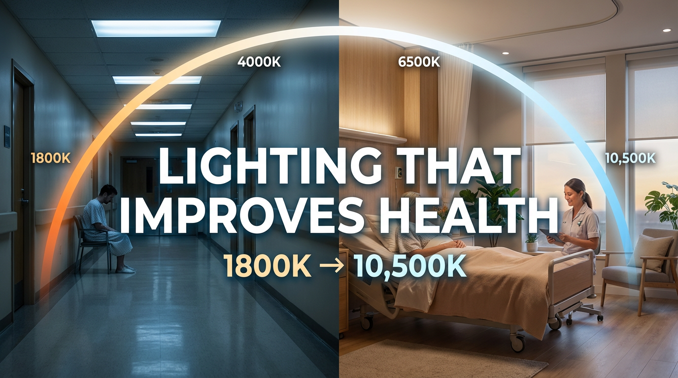 Lumega sætter nye standarder for belysning i sundhedssektoren