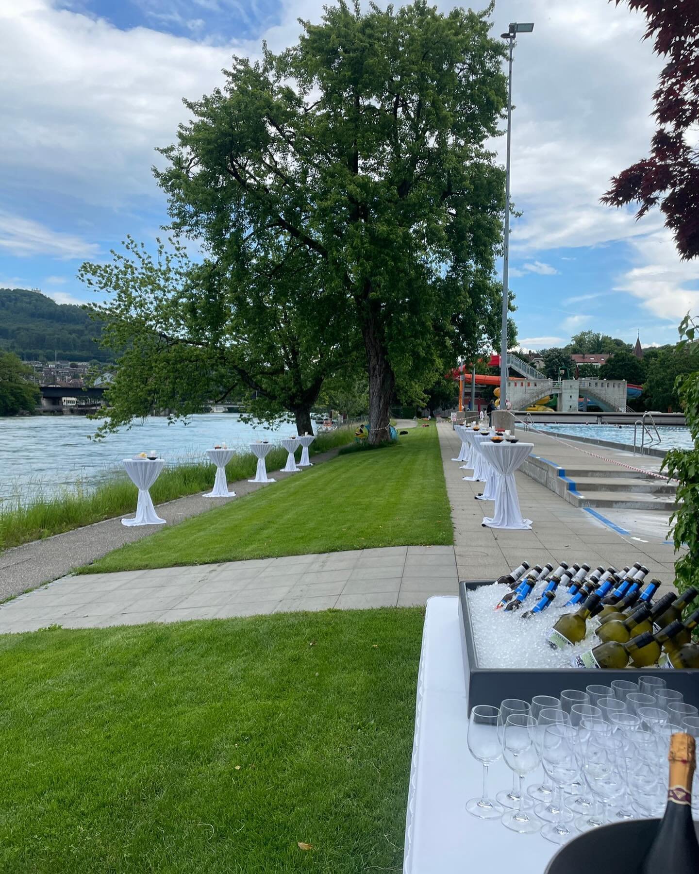 Aaria Catering on tour - SP Schweiz zu Besuch im Palmaares🥂

#aaria #catering #grillbuffet #olten #bestteam #goodvibes #summer