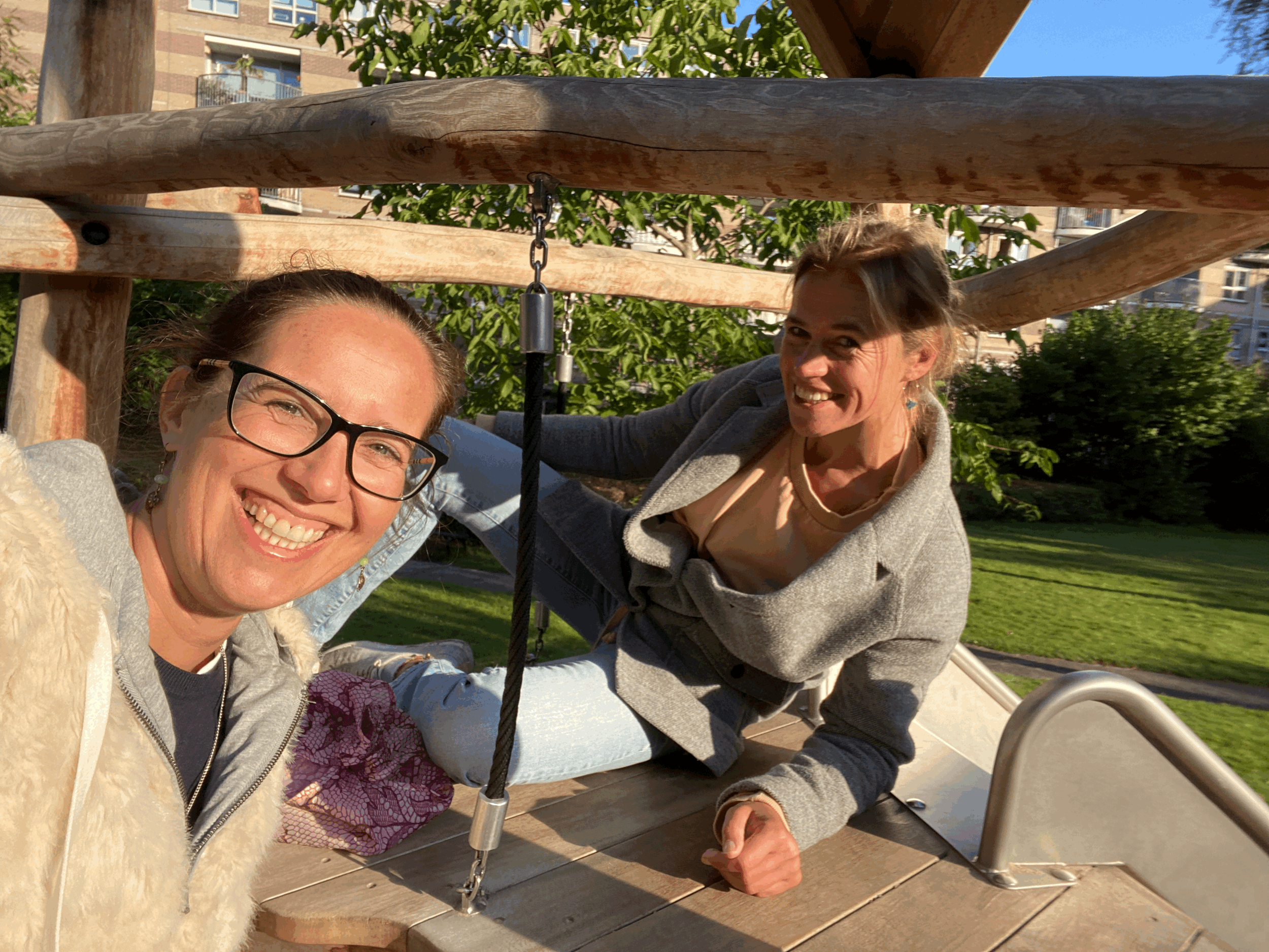 Therapie in het Park, op het Strand…..