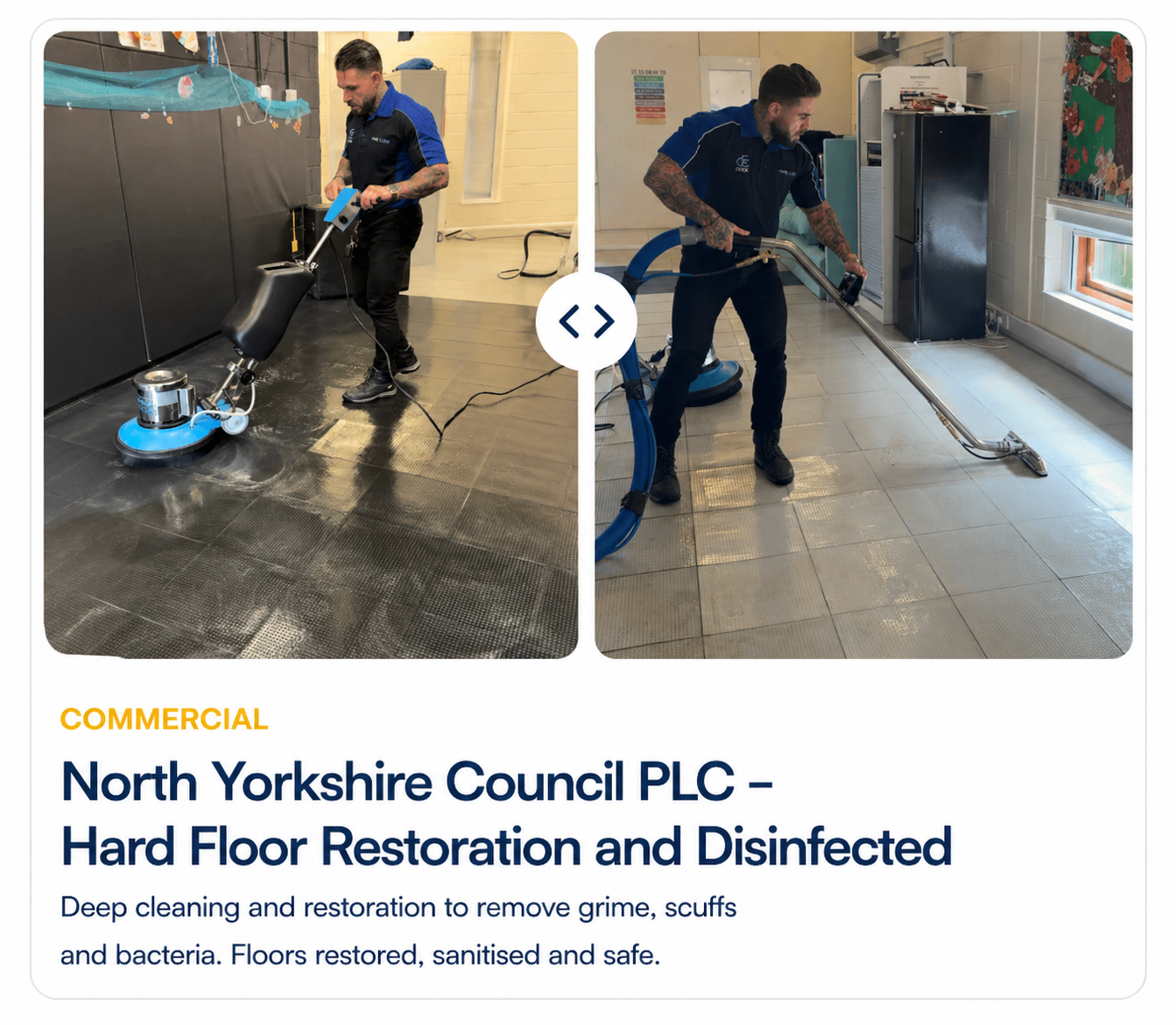 North Yorkshire Council Floor Cleaning