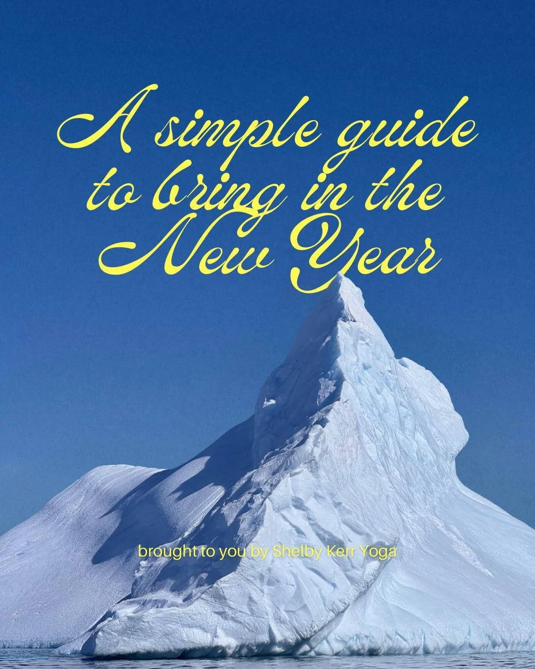 Whether this finds you December 31st or January 29th, 2026 my words to you for the New Year will be true. Move steadily, be kind, clear your space and practice over perfection.
One thing you will not see me do is push you into a New Year&rsquo;s reso