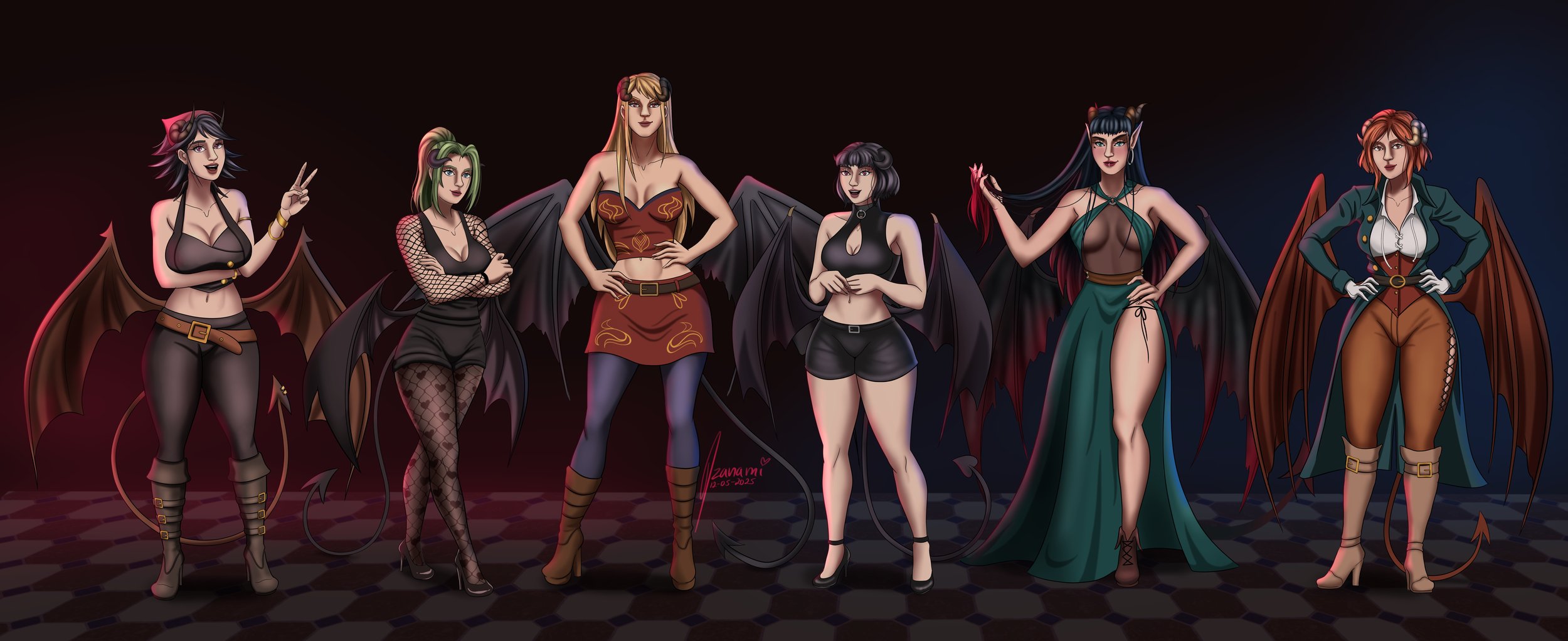 The girls