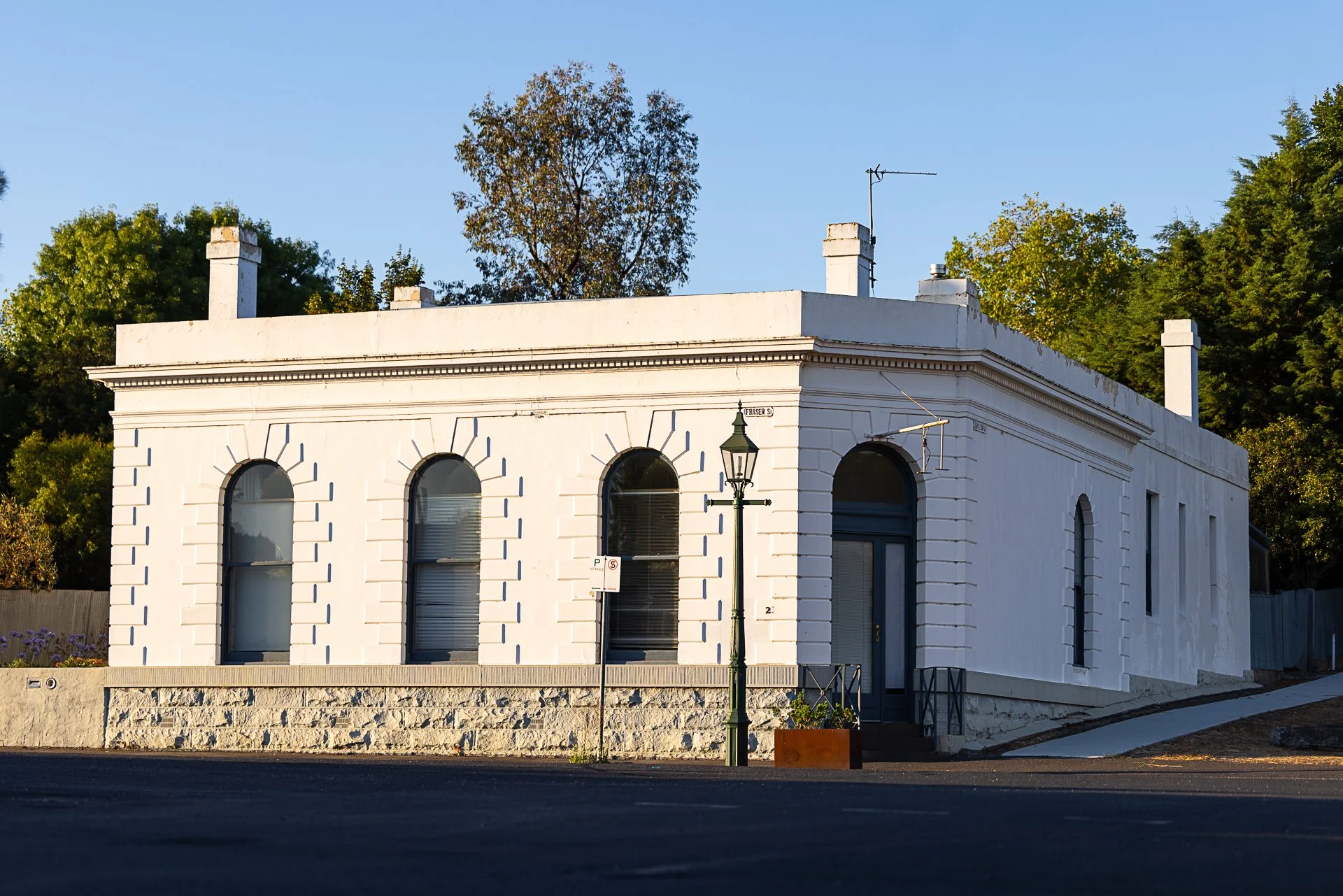 Former Union Bank of Australia building on Fraser Street, Clunes, Victoria