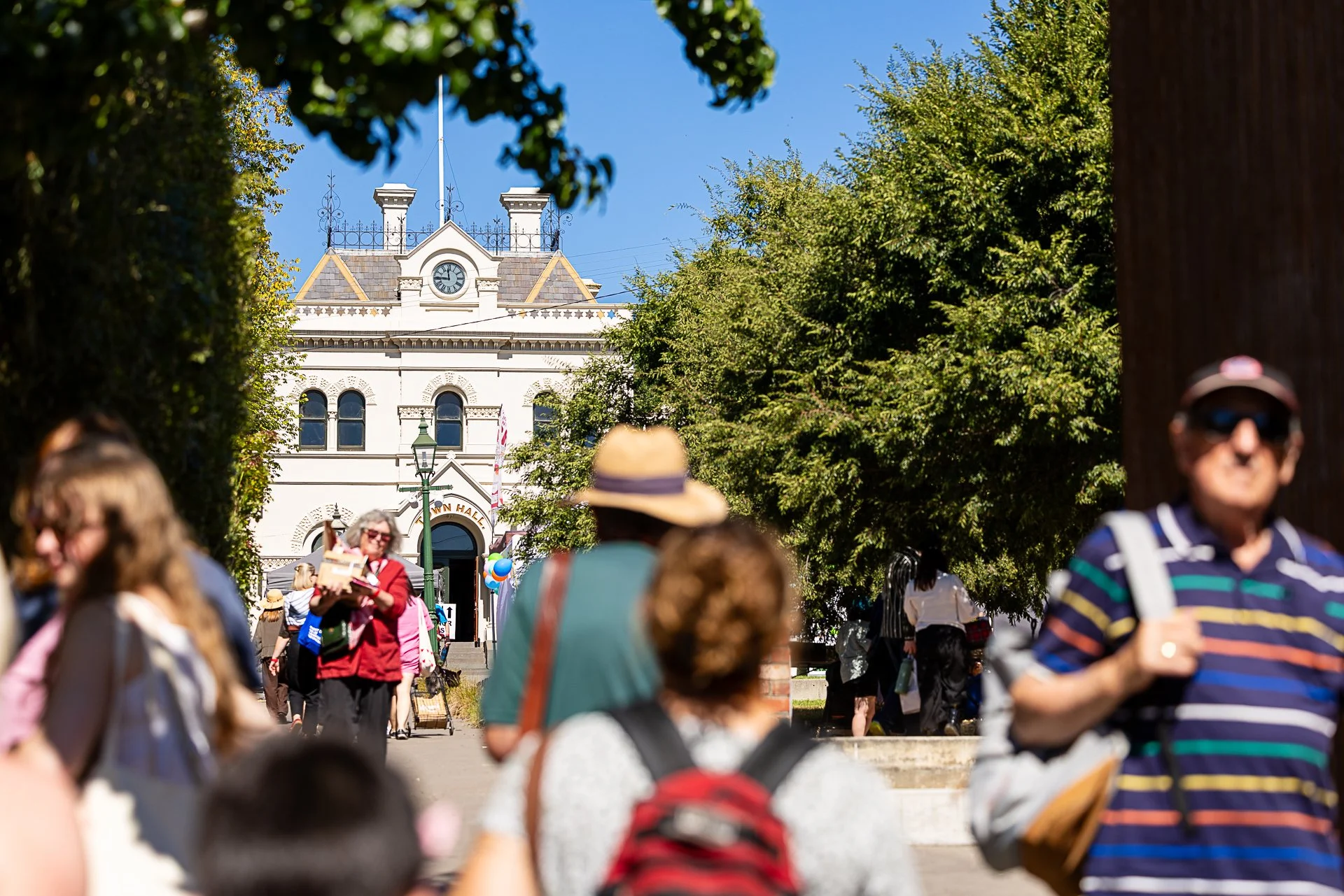 Clunes Town Hall Booktown Festival