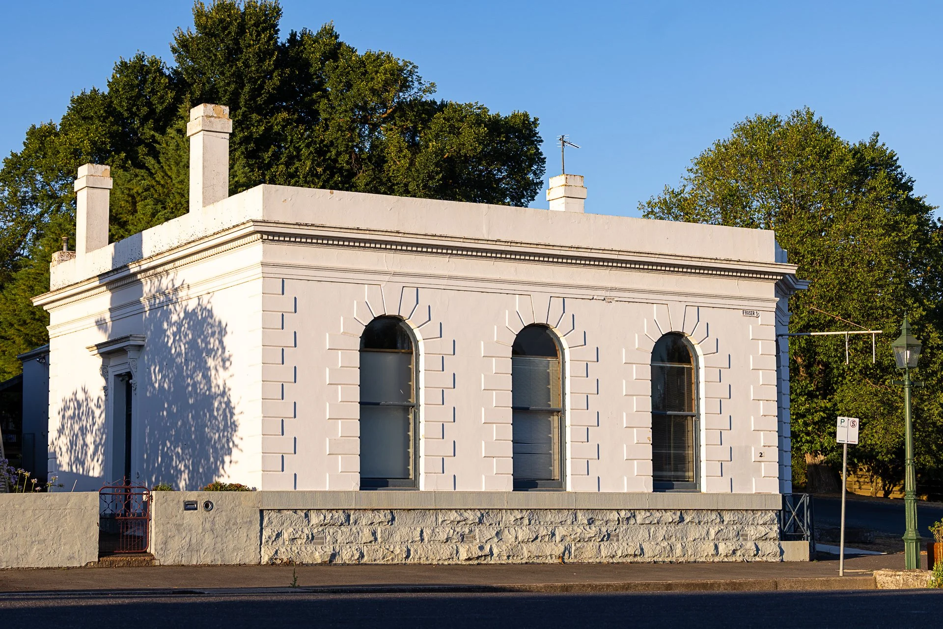 Former Union Bank of Australia building on Fraser Street, Clunes, Victoria