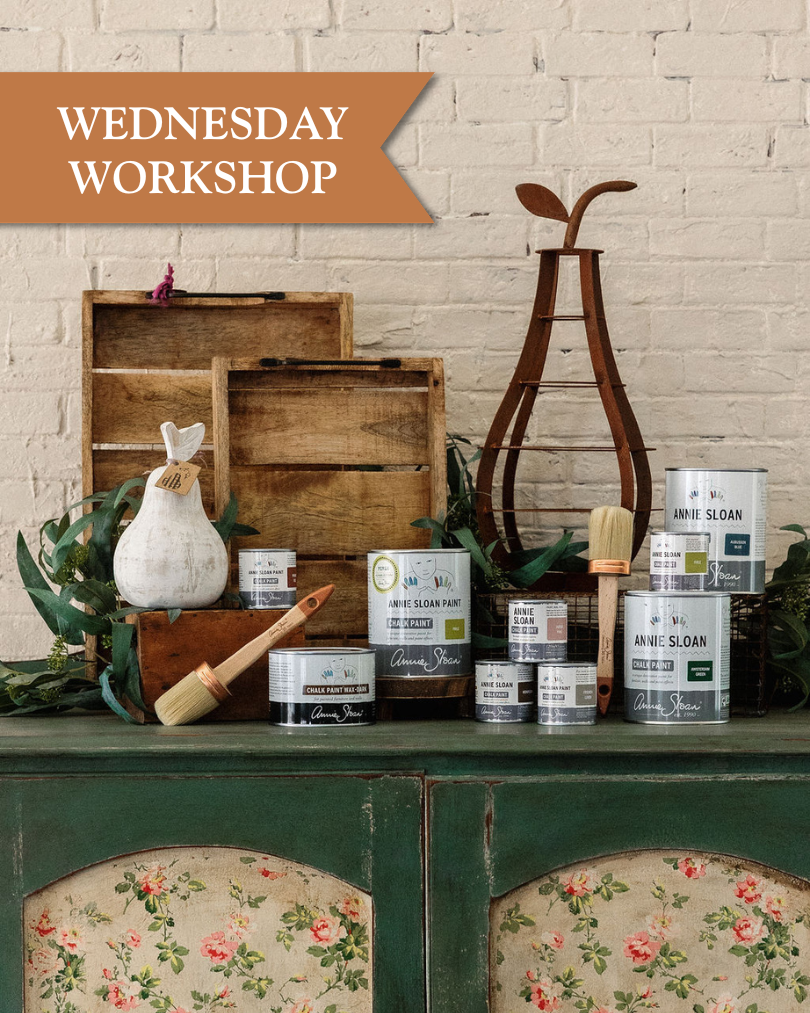 Annie Sloan Painting Techniques - 14 Oct