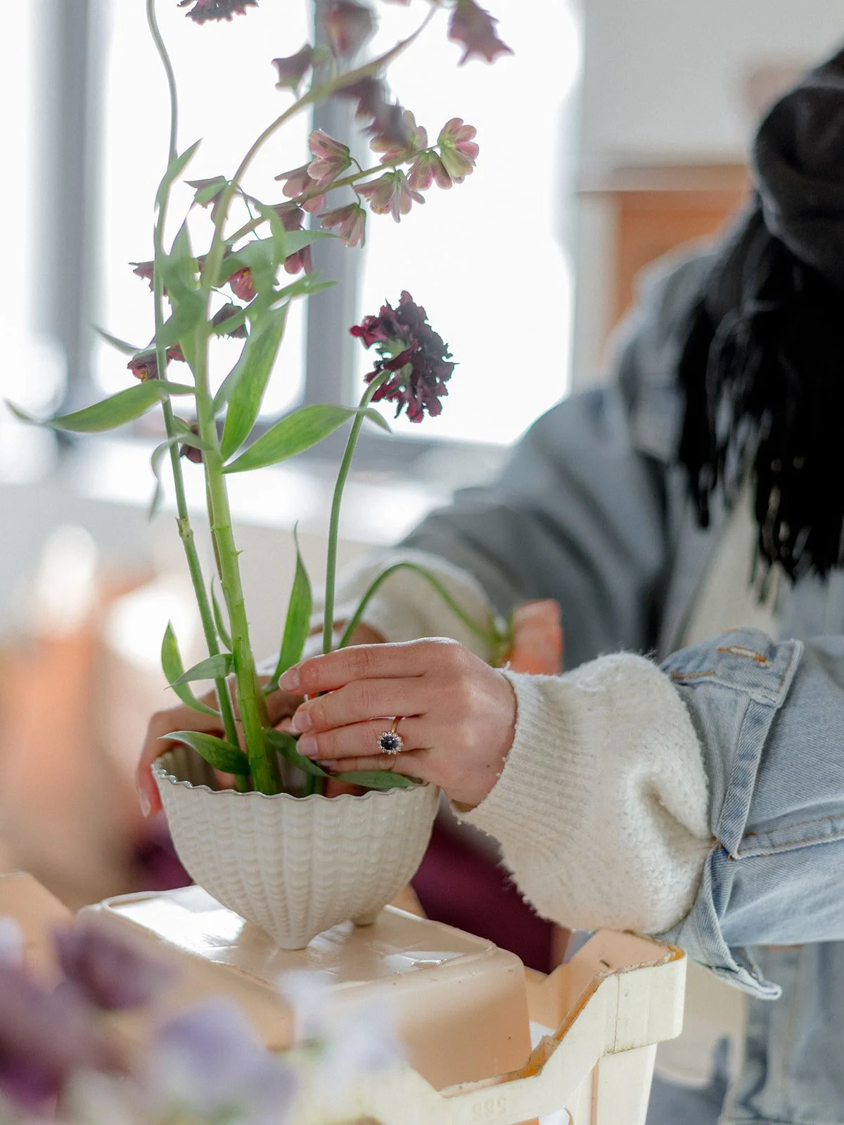 Centre de table minimaliste