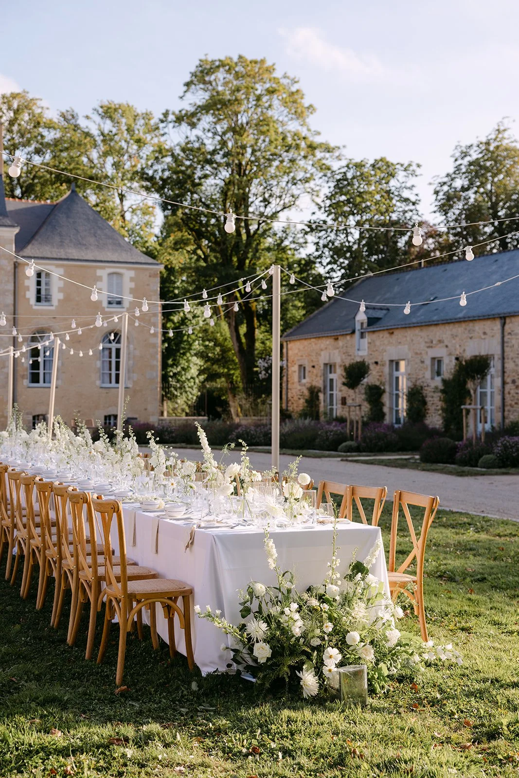 Dîner de mariage dans le Morbihan