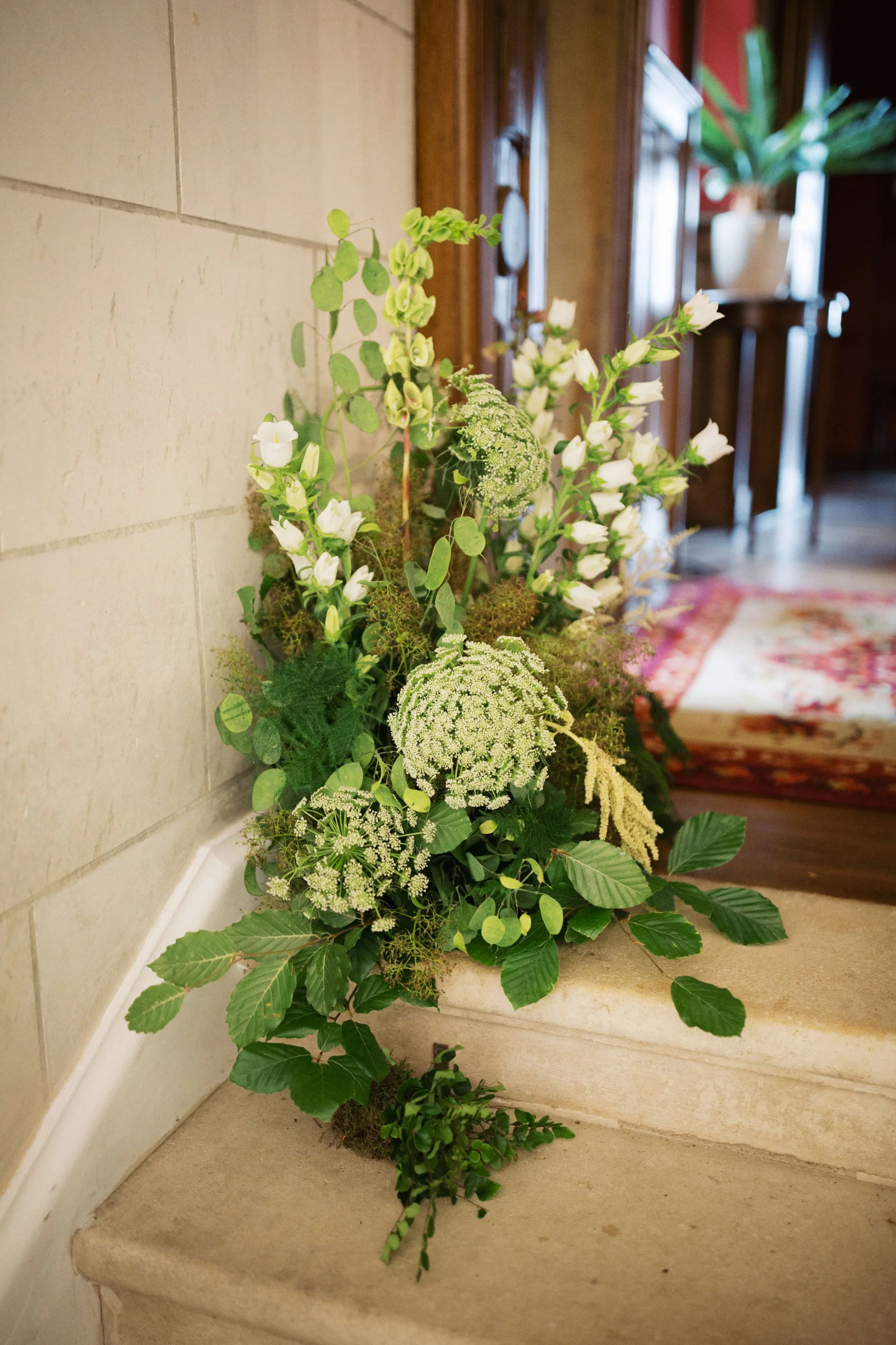 Composition naturelle de mariage haut de gamme