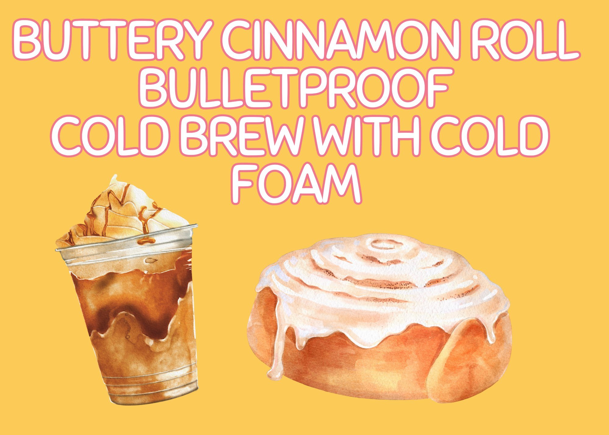 ☕🥳 MAY DRINK OF THE MONTH 🥳☕

The Buttery Cinnamon Roll Bulletproof Cold Brew with Cold Foam 😋

You're not going to want to miss this one! Buttery goodness! 🧡

✨You do not need a reservation or a child to patron the cafe and retail areas! Stop in