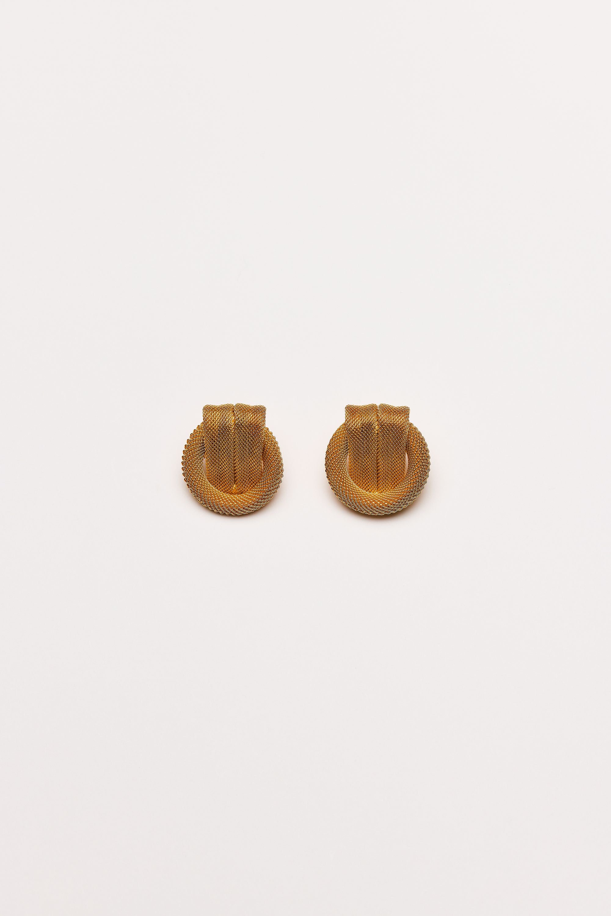 Vintage Costume Jewelry – De Liguoro – Net Clips