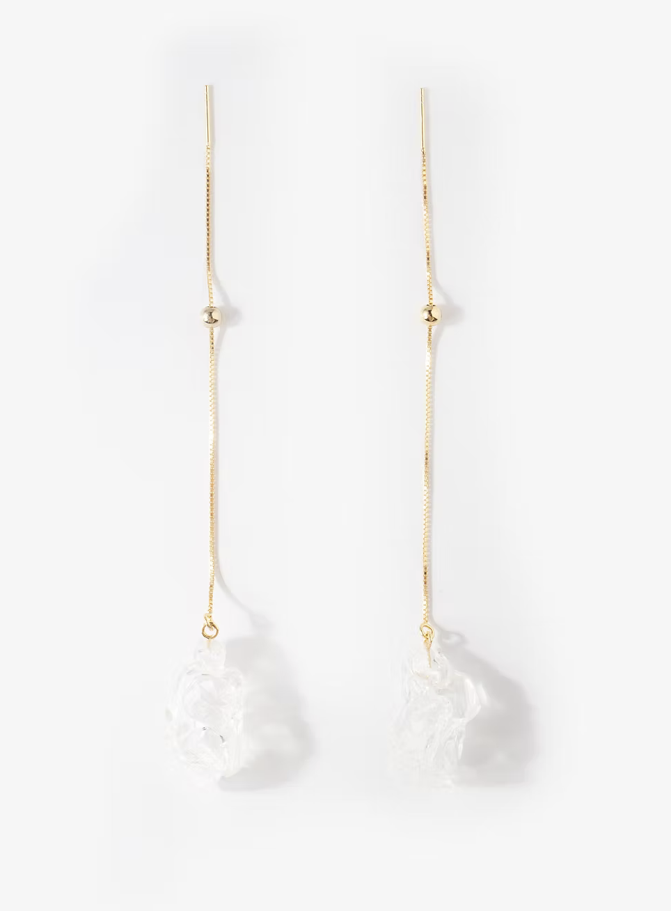 Yan Jiang Studio – Bubble Drop Earrings (Transparent)