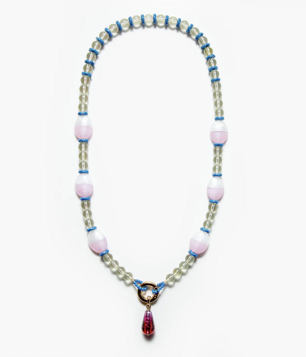 AGLAGLA – Necklace Lobster Clasp Fuchsia