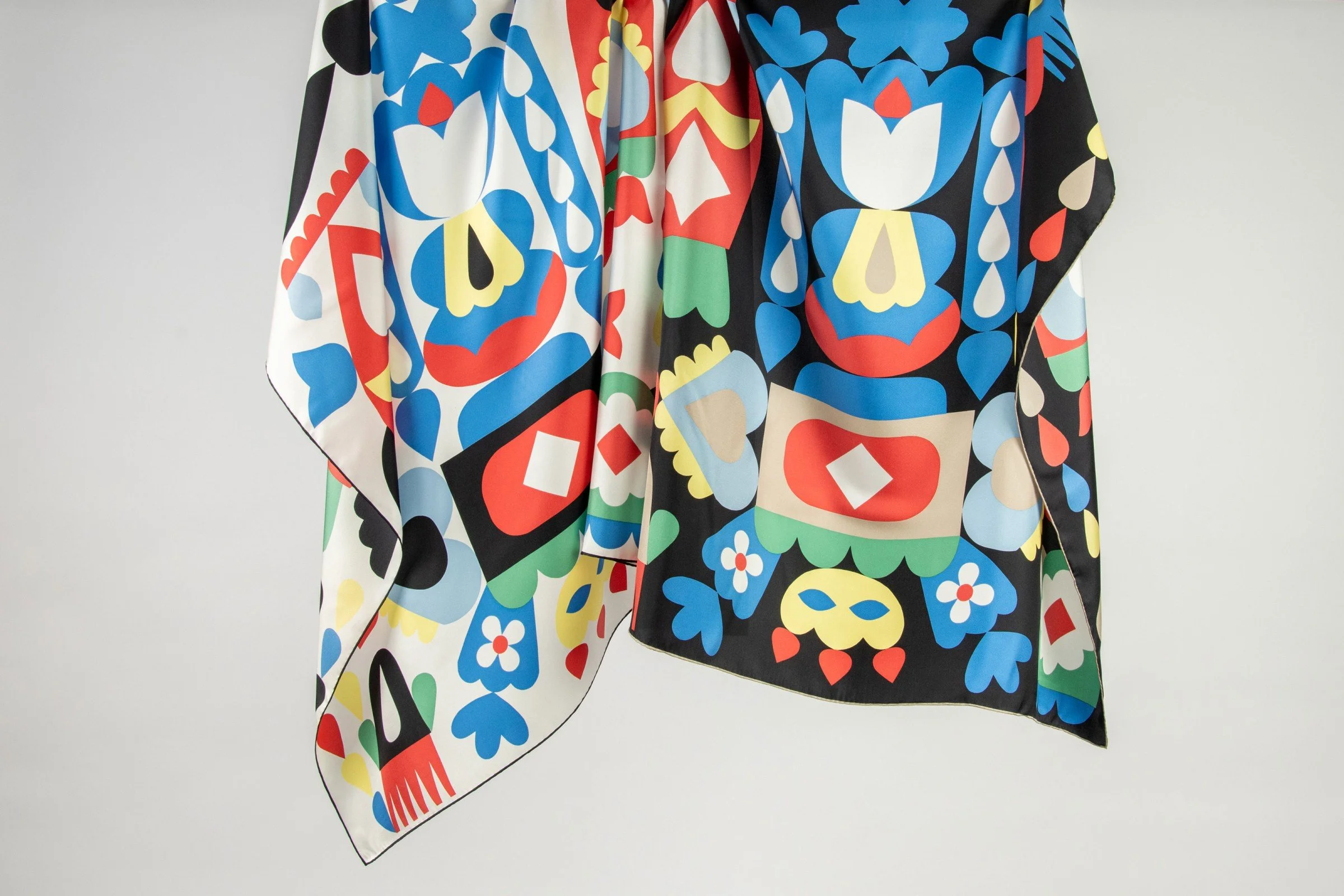 Sonnhild Kestler – Scarf Silk-Twill 90x90cm (SS-40)