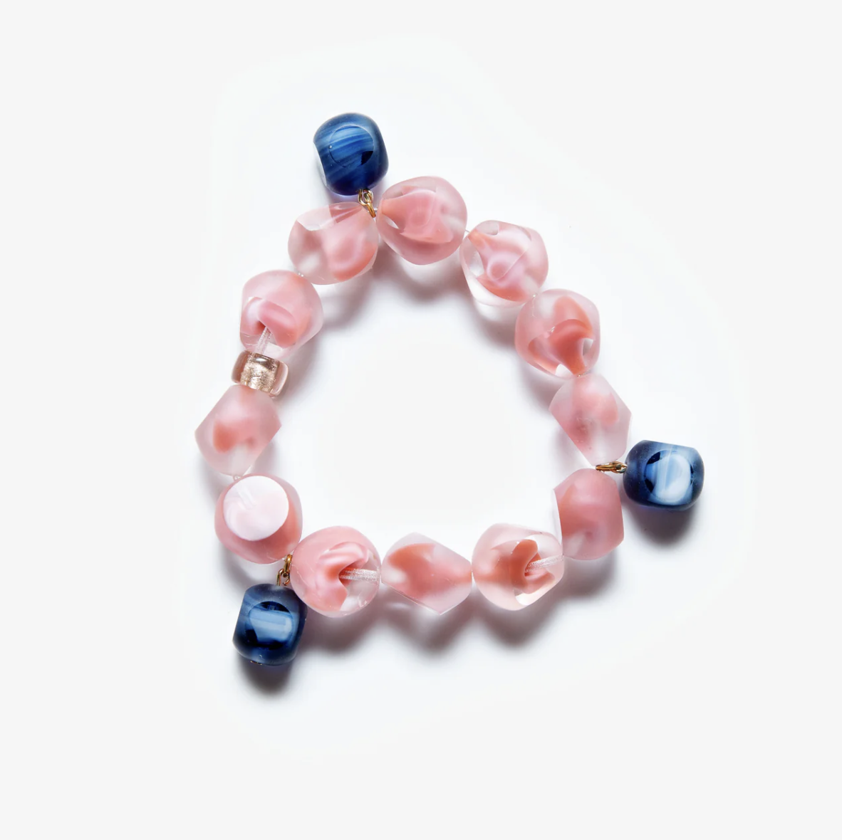 AGLAGLA – Bracelet Multi Drop Pink