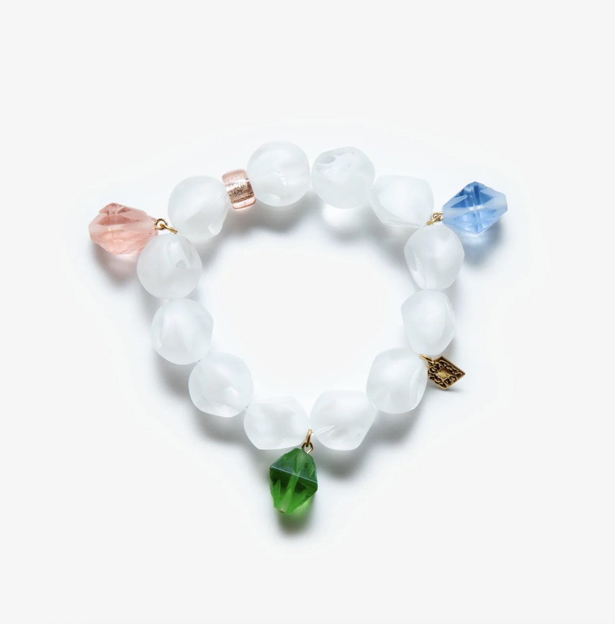 AGLAGLA – Bracelet Multi Drop White
