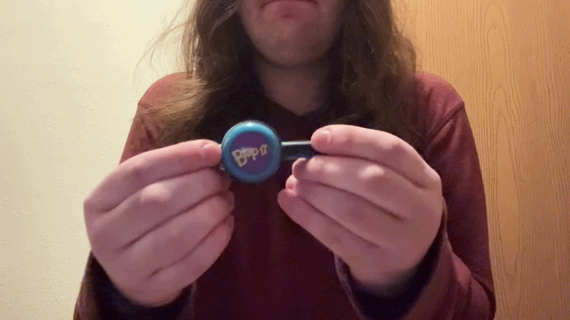 Name: World's Smallest Bop It!  •  Release Year: 2022  •  Revision Number: Refresh US 4  •  Test Mode Length: 0m 39s