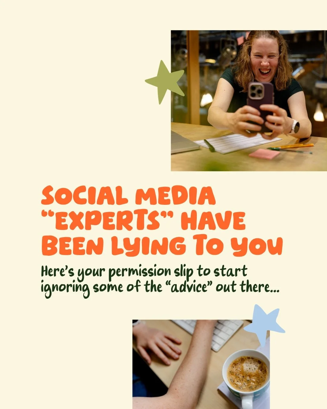 Repeat after me: creating content is meant to be fun&hellip;

#socialmediatips #socialmediaforbusinesses #smallbiztips #contentmarketing