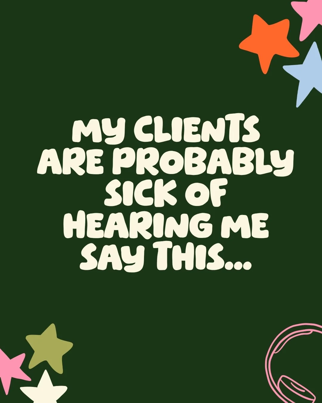 And no, I&rsquo;m not sick of repeating myself, because marketing doesn&rsquo;t need to be complicated, and it definitely should be fun 🤭