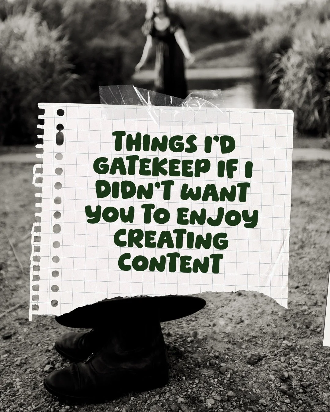 Don&rsquo;t read this if you don&rsquo;t want to enjoy creating content 🤭

Seriously, though. Content creation for your business should be fun and if you&rsquo;re not having fun then you need to rethink what you&rsquo;re doing!

Want to see more con