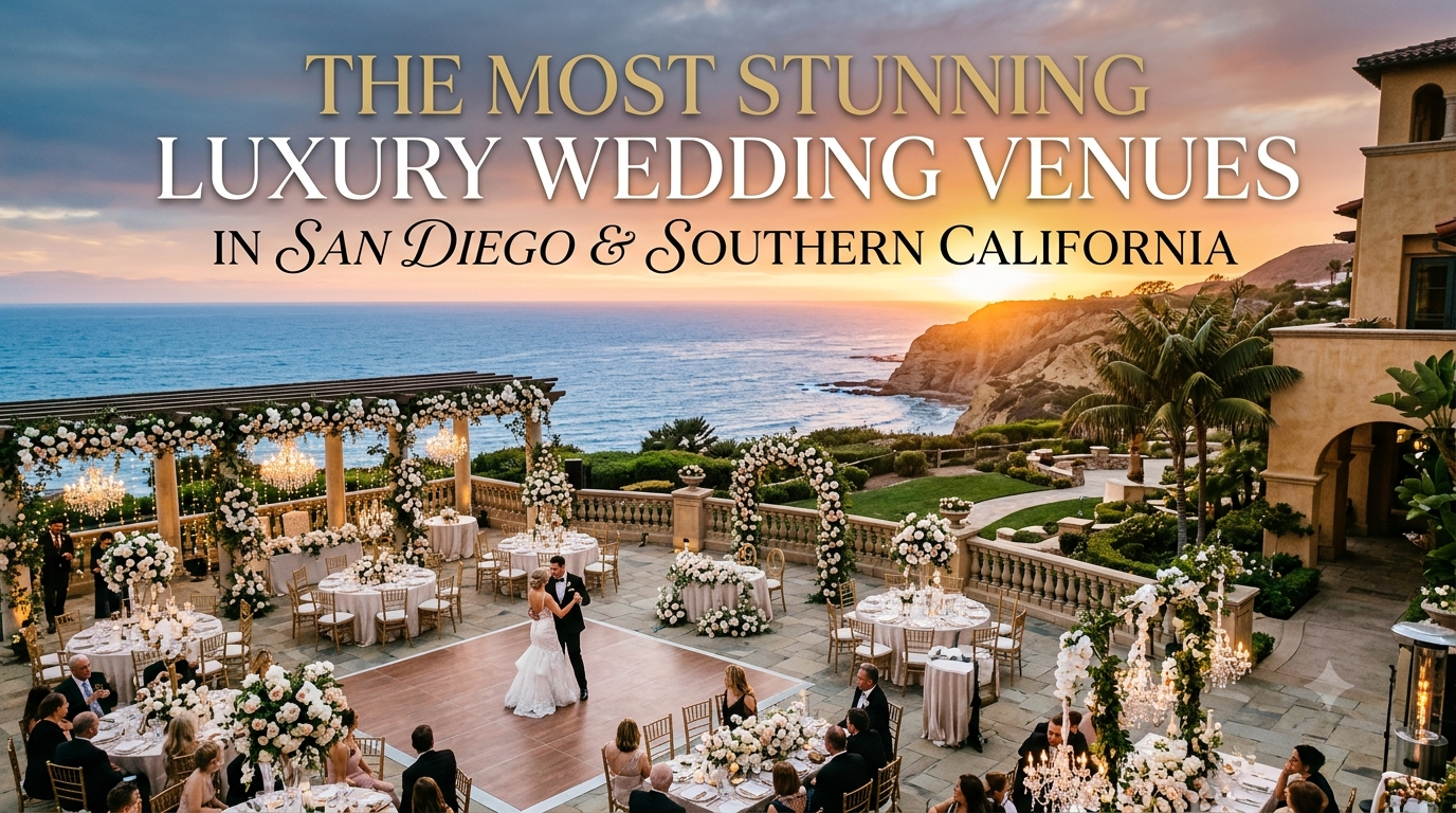 The Most Stunning Luxury Wedding Venues in San Diego &amp; Southern California