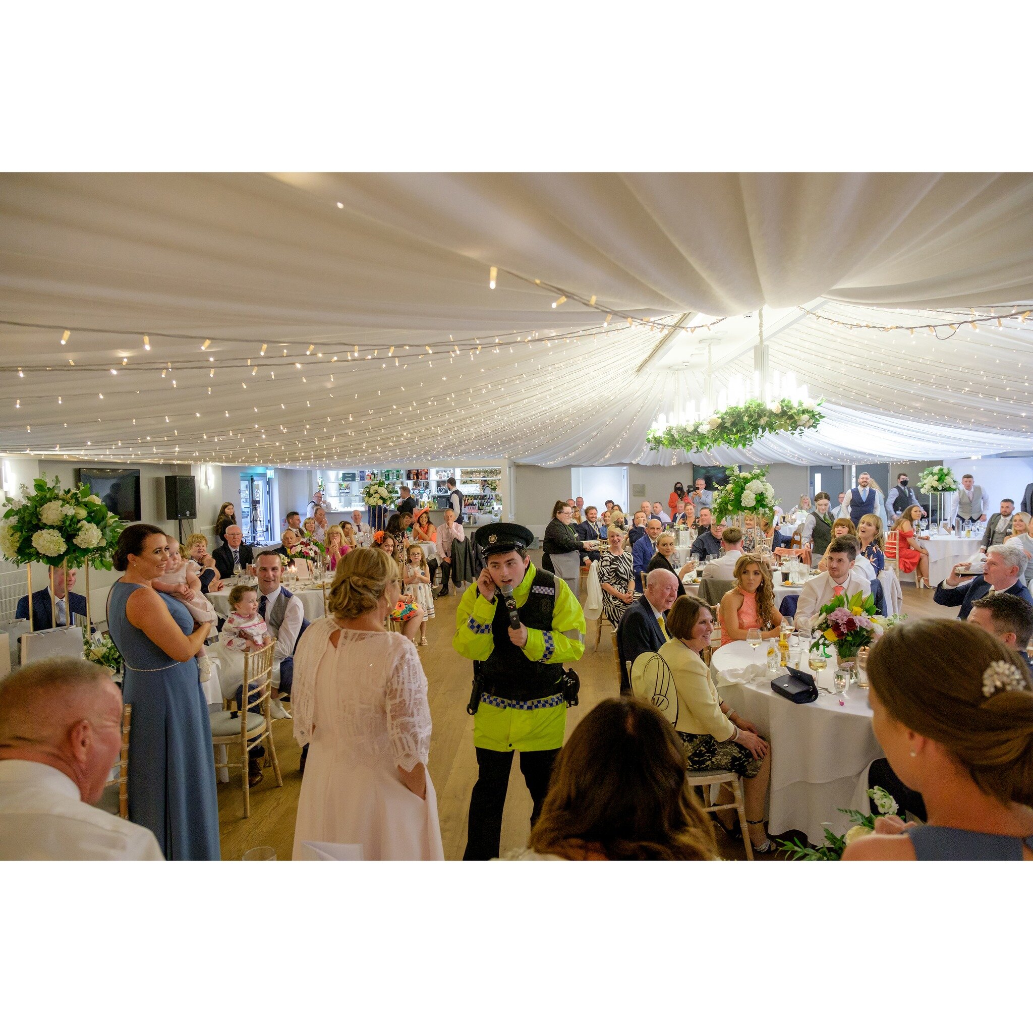 Wedding receptions are great craic! The speeches, the surprise singers and the meal entertainment, hard to beat!
&bull;
&bull;
www.leighparkephotography.com
&bull;
&bull;
#bridetobenorthernireland #fearlessphotographer 
#northernirelandbrides #northe