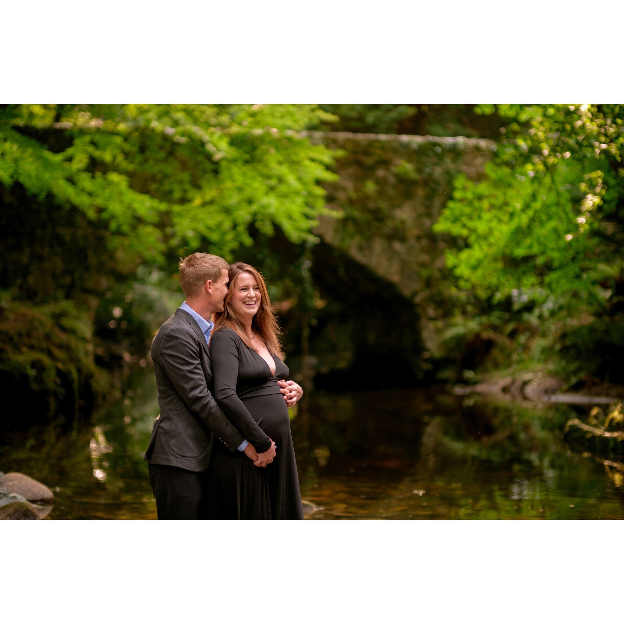 Wee throw back to August last year when Michael had got in touch with me as Kayleigh &amp; him were doing a trip around Ireland. They spent their last evening in the country walking about Tollymore Forest Park with me on a maternity photoshoot. Littl