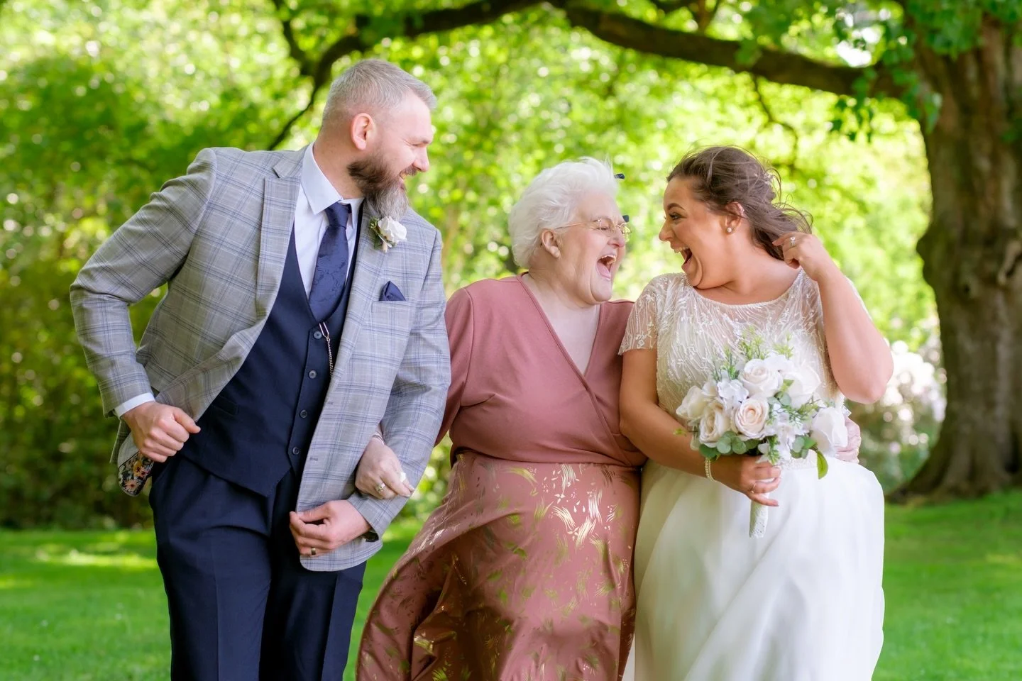 Family moments. Giving each other grief during the portraits, the final joke with your dad before he walks you down the aisle, big hugs on the dance floor, annoying siblings, that wee look from mum, granny being an eejit on the dance floor, the pick 